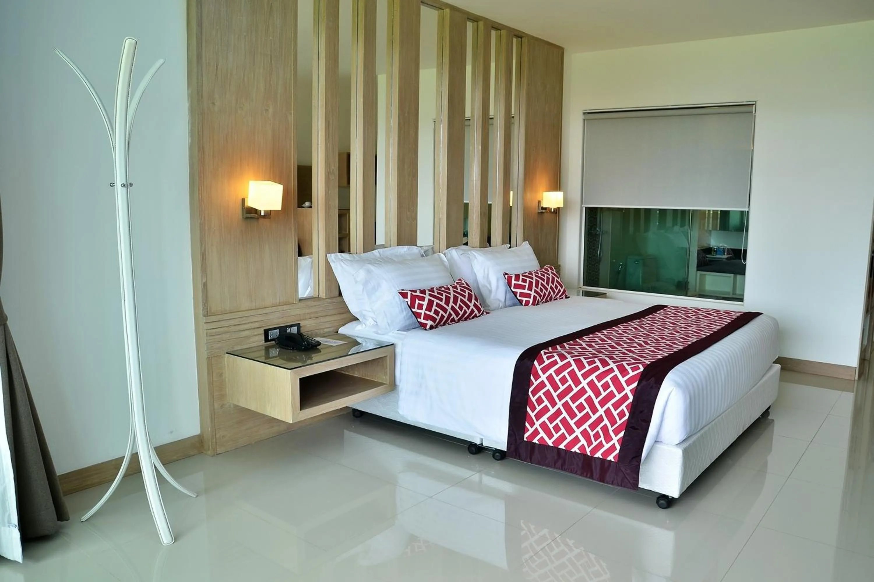 Bed in The Par Phuket SHA Plus