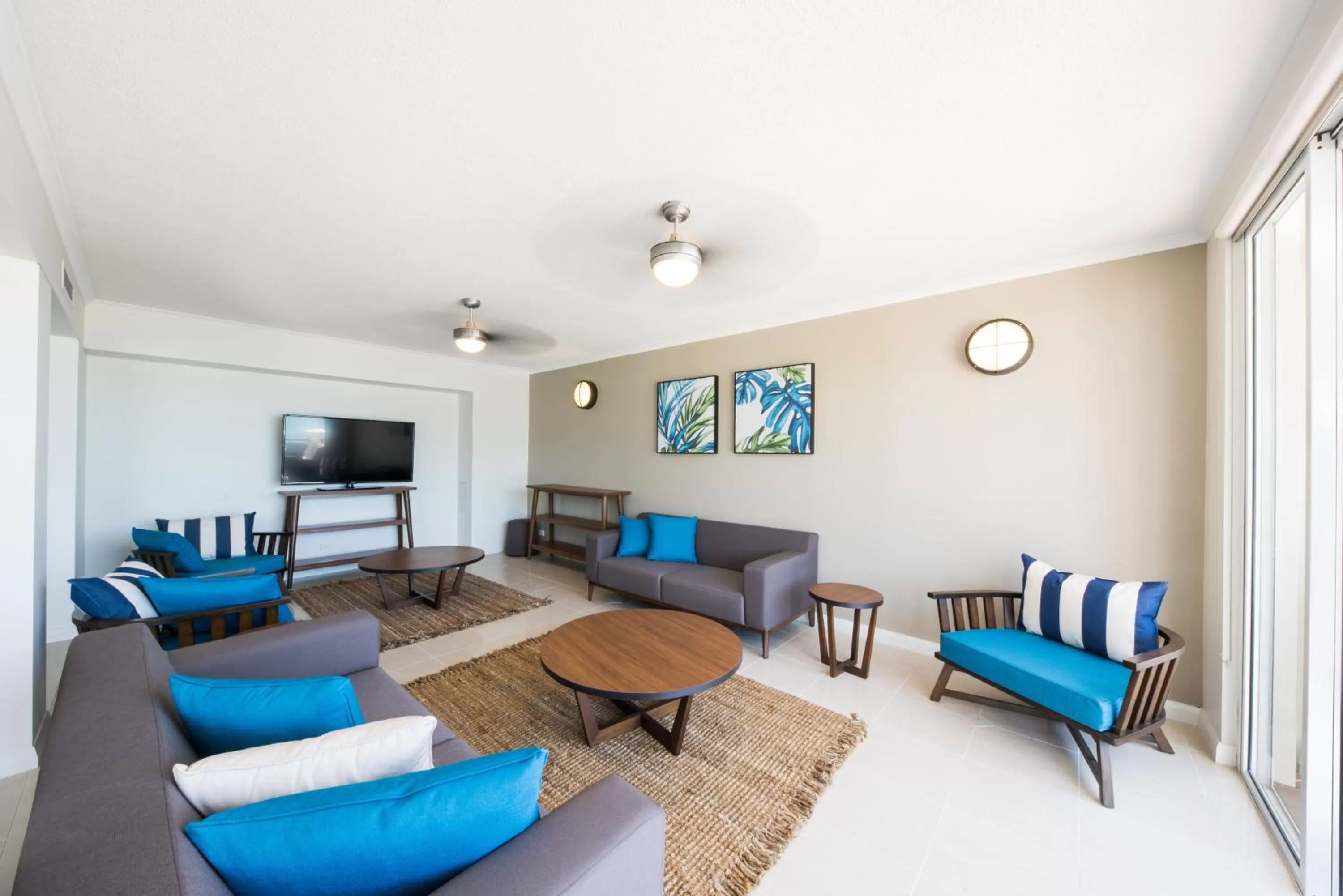 Living room in The Sebel Whitsundays