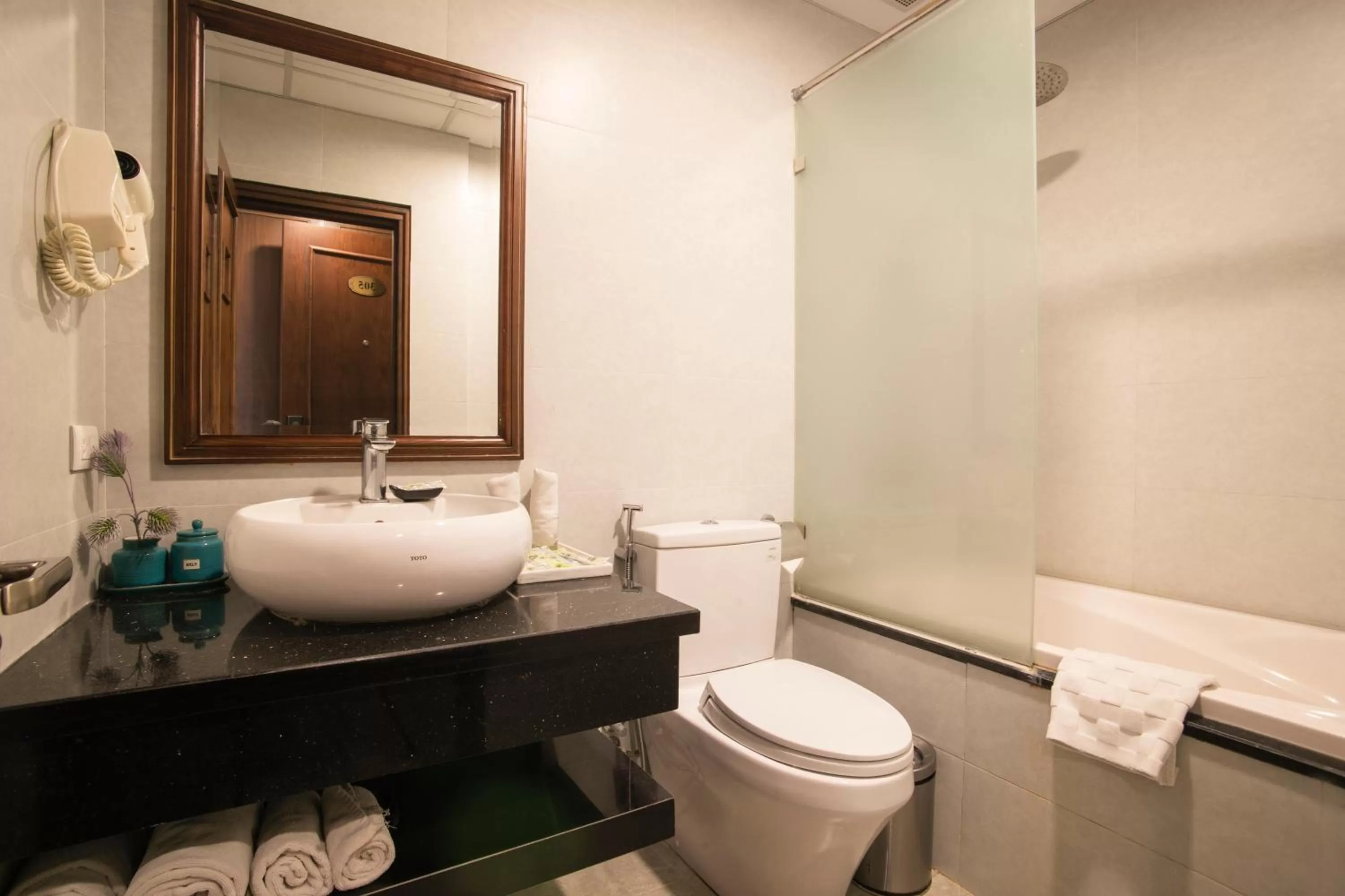 Bathroom in Western Hanoi Boutique Hotel