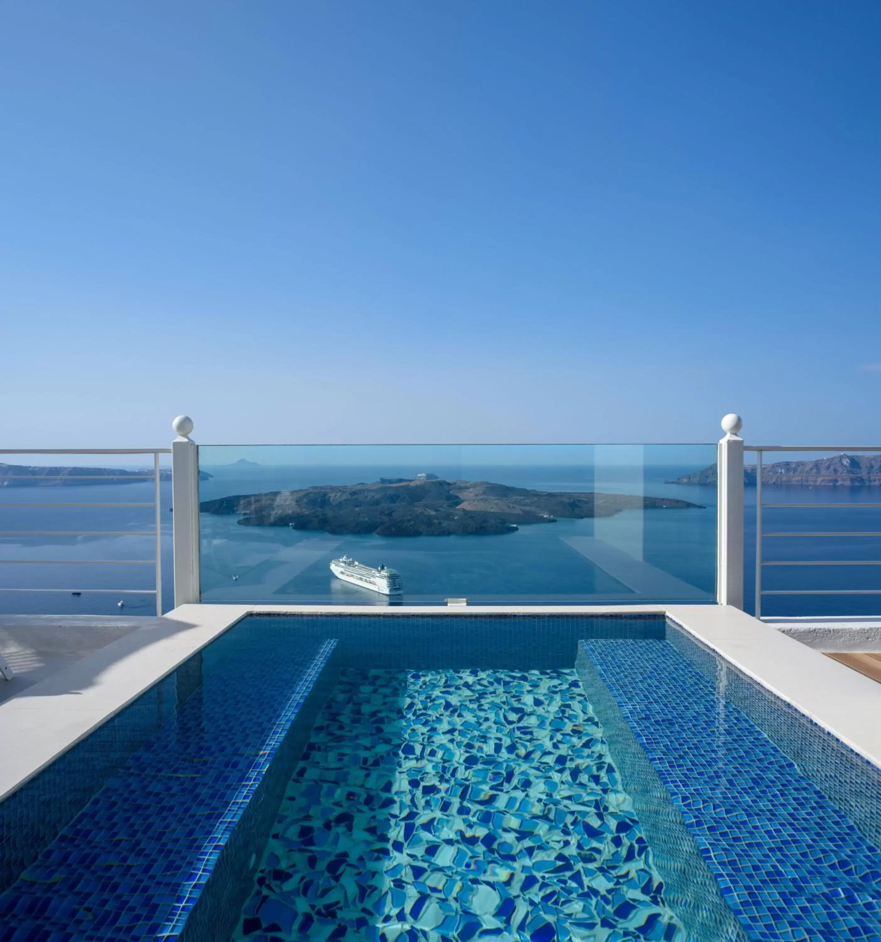 Swimming Pool in Nefeles Luxury Suites