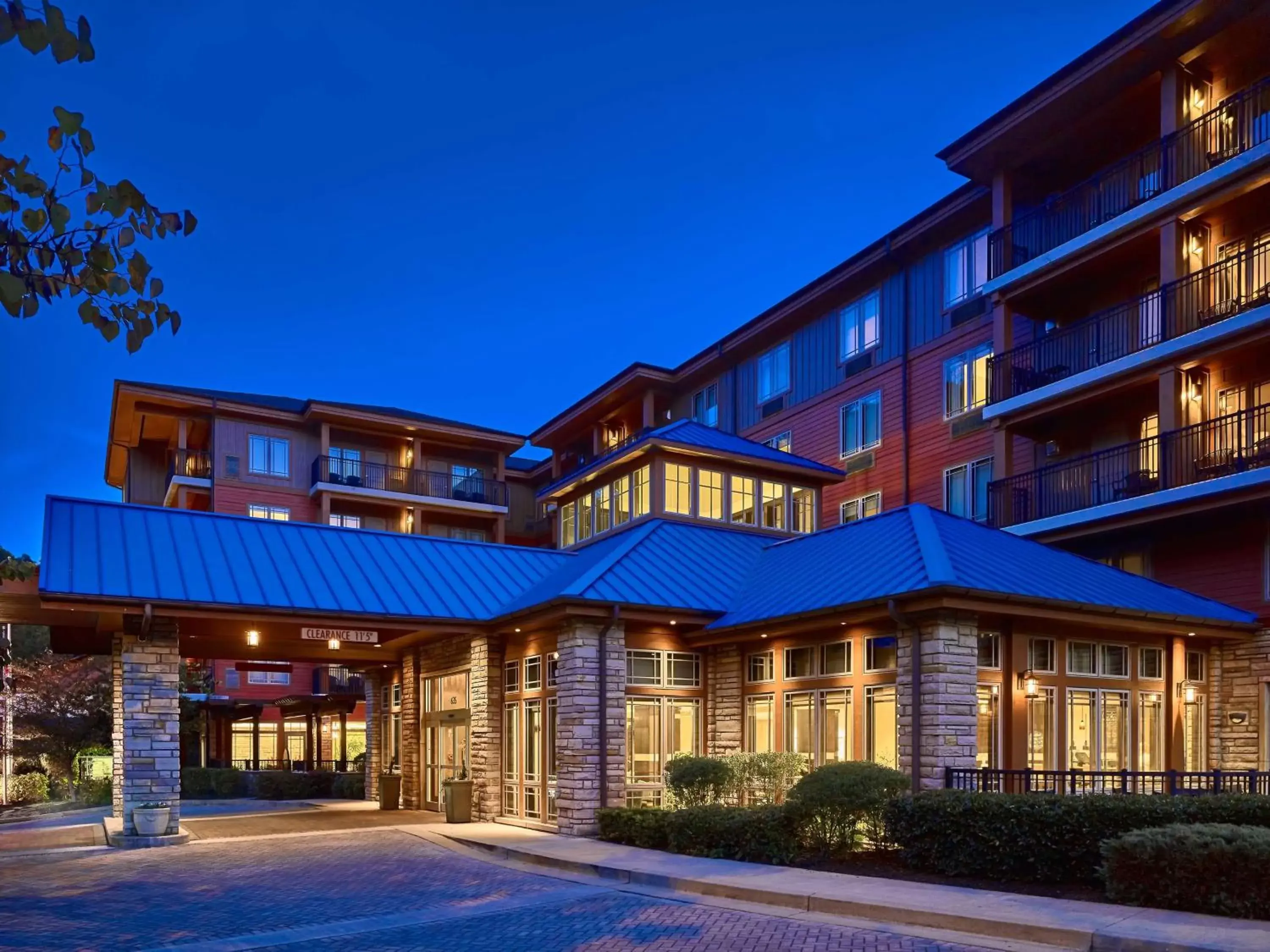 Property building in Hilton Garden Inn Gatlinburg Property building in Hilton Garden Inn Gatlinburg