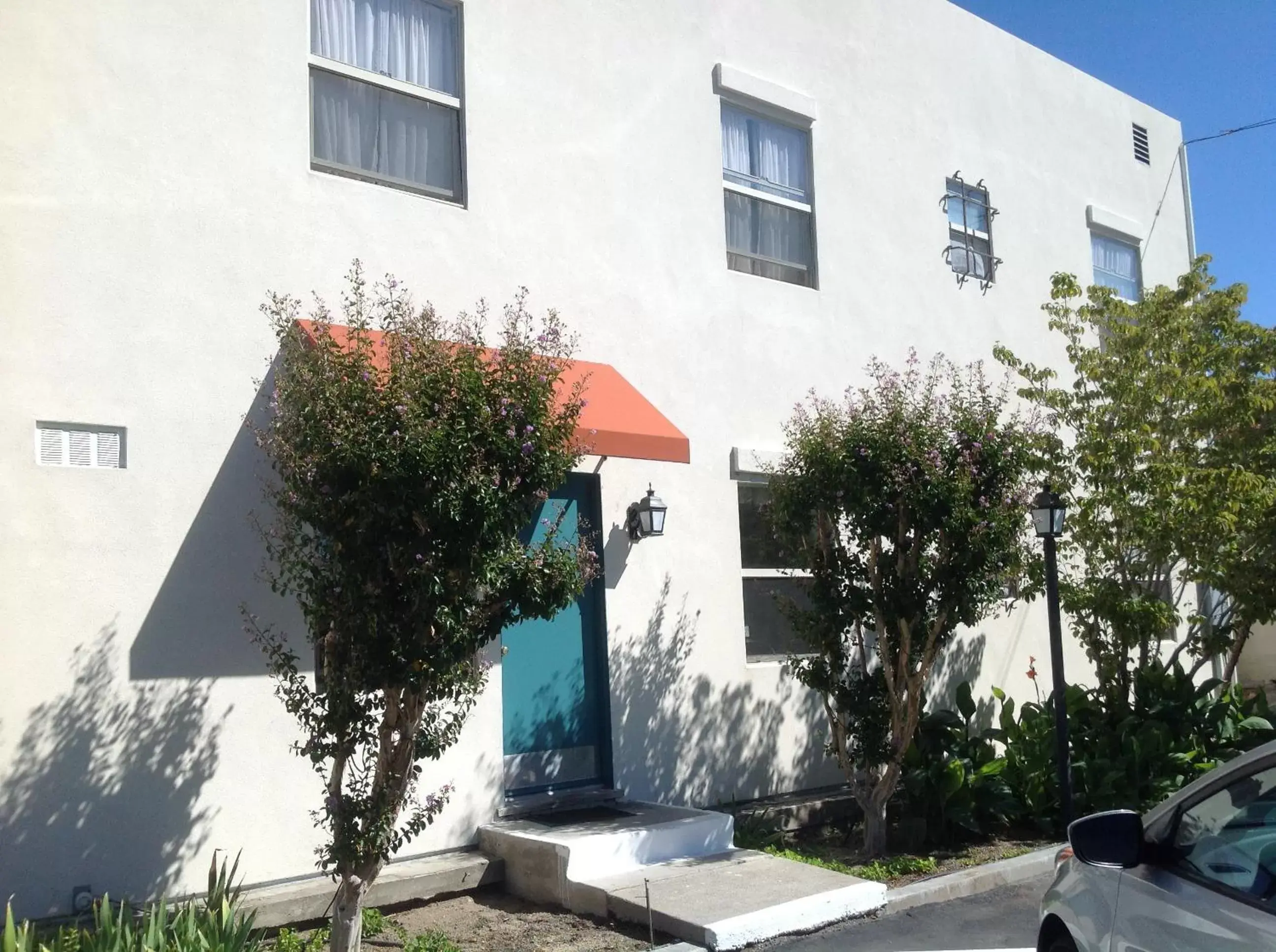 Facade/entrance, Property Building in Historic Dow Hotel