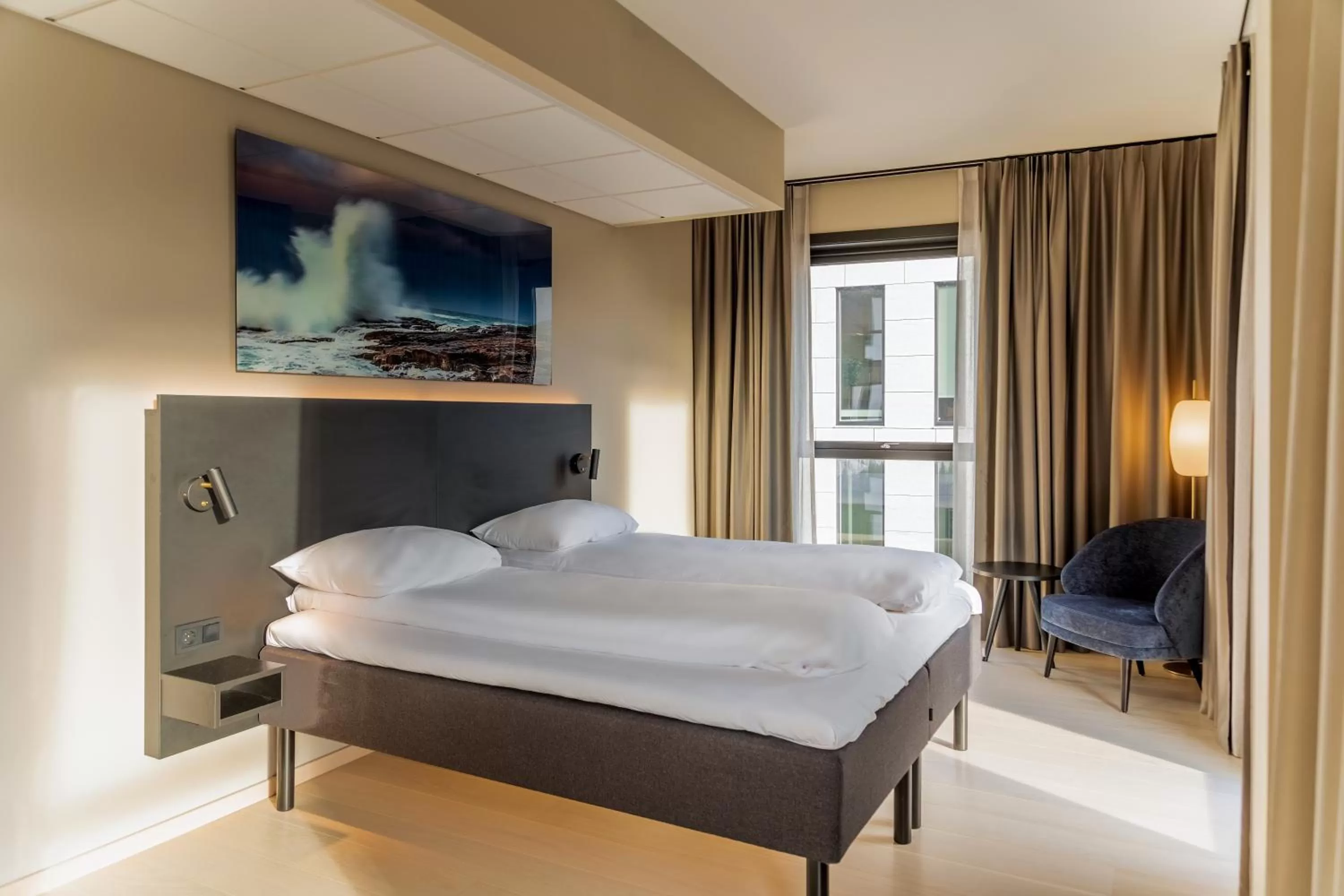 Bedroom, Bed in Comfort Hotel Bodø