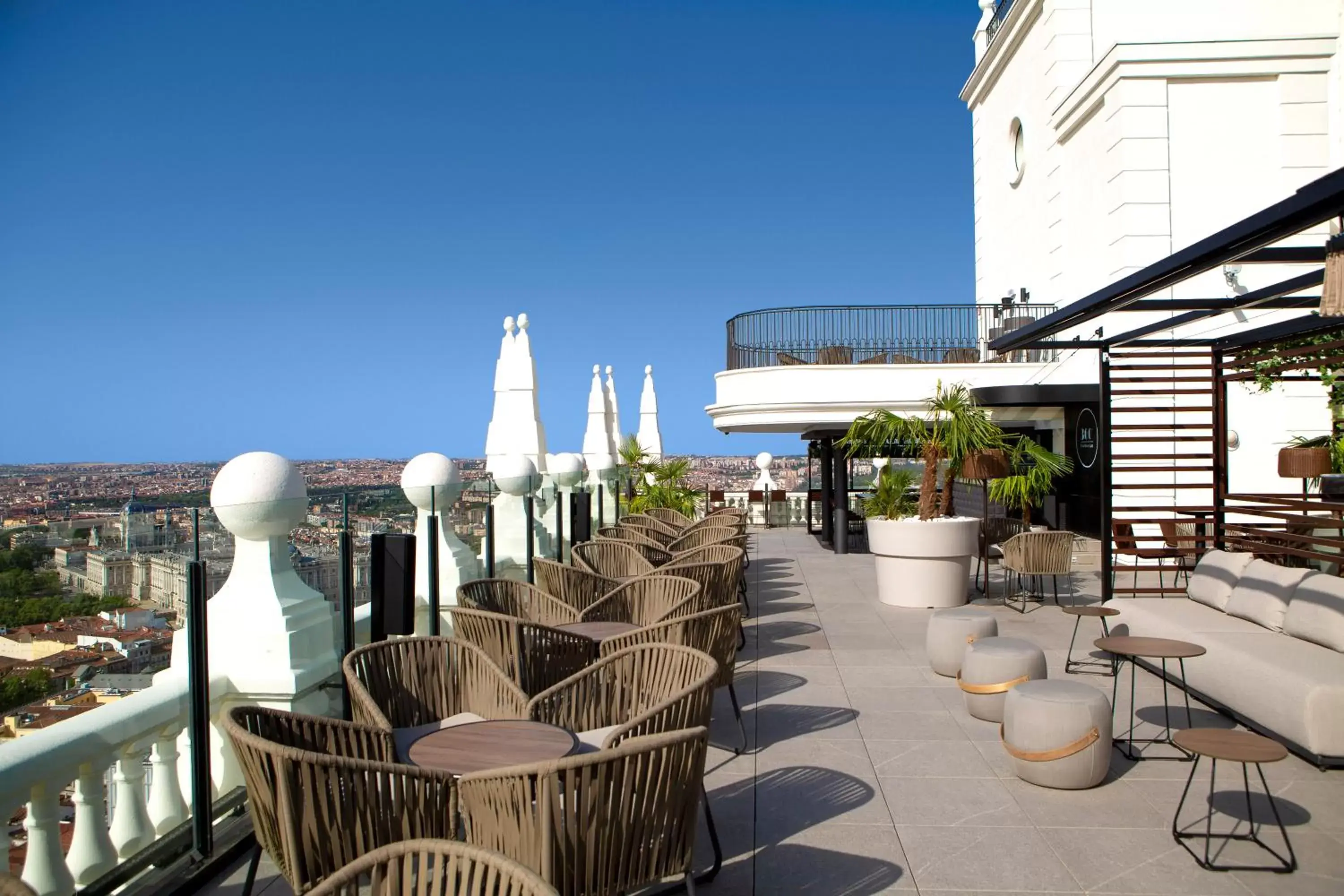 Balcony/Terrace in Riu Plaza España