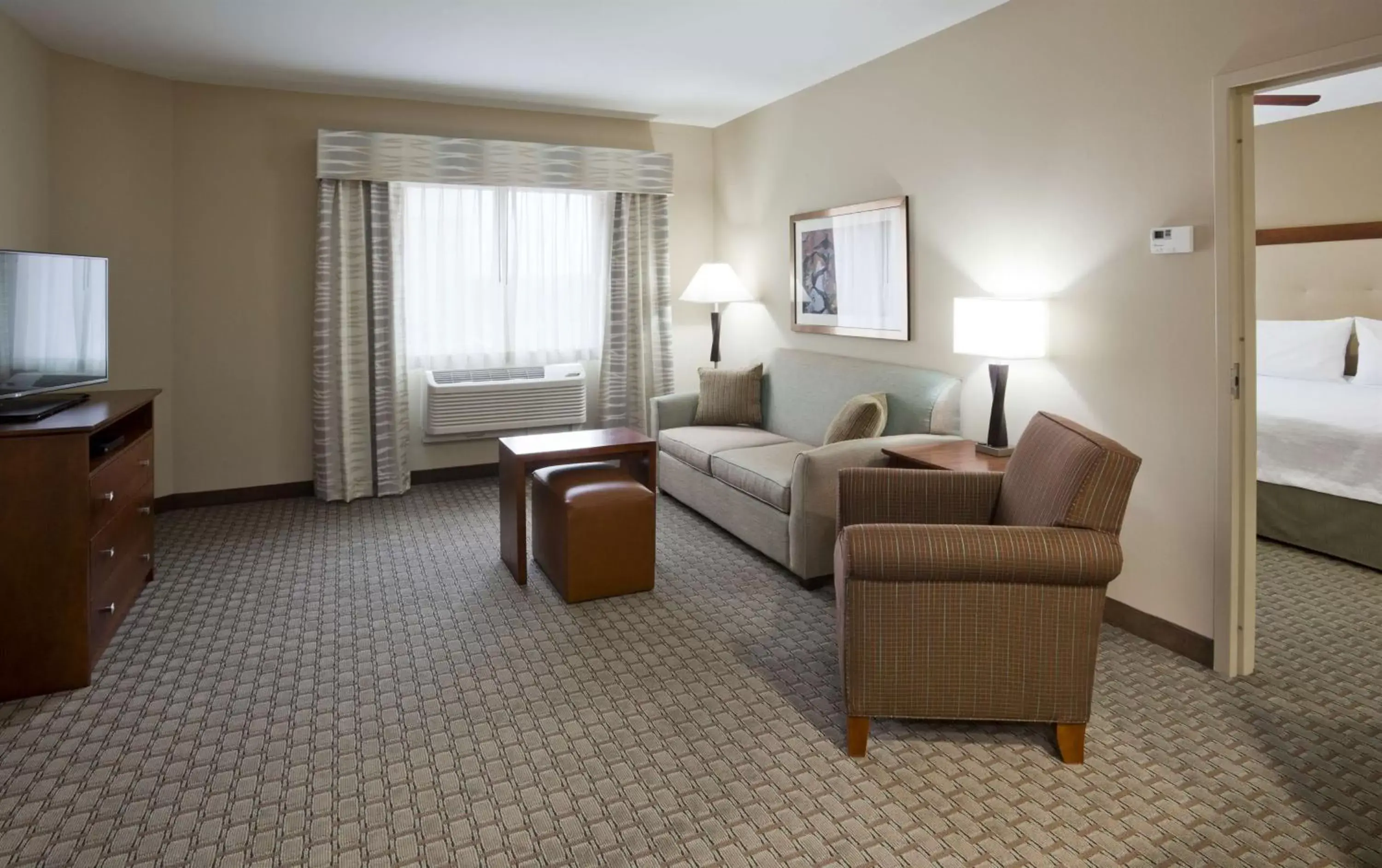 Living room, Seating Area in Homewood Suites by Hilton Rochester Mayo Clinic-St. Marys Campus