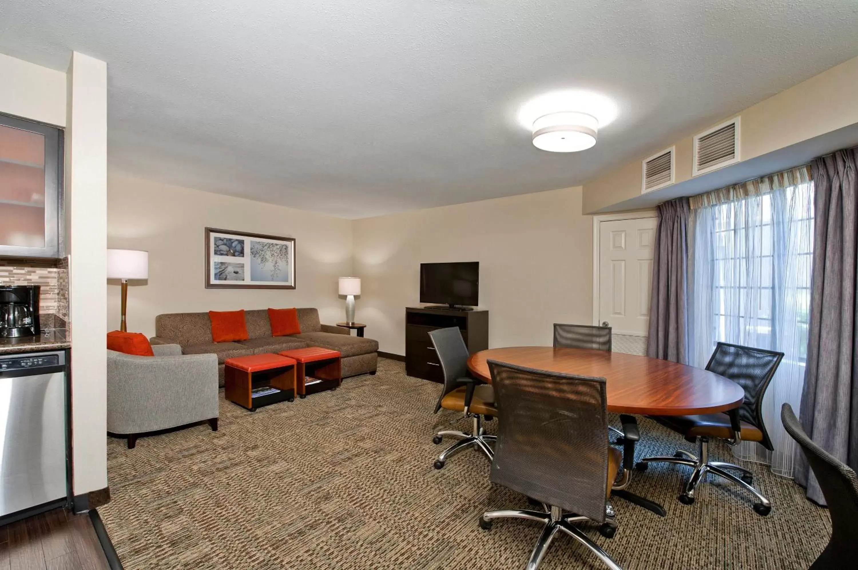 Photo of the whole room in Staybridge Suites - Charlotte Ballantyne, an IHG Hotel