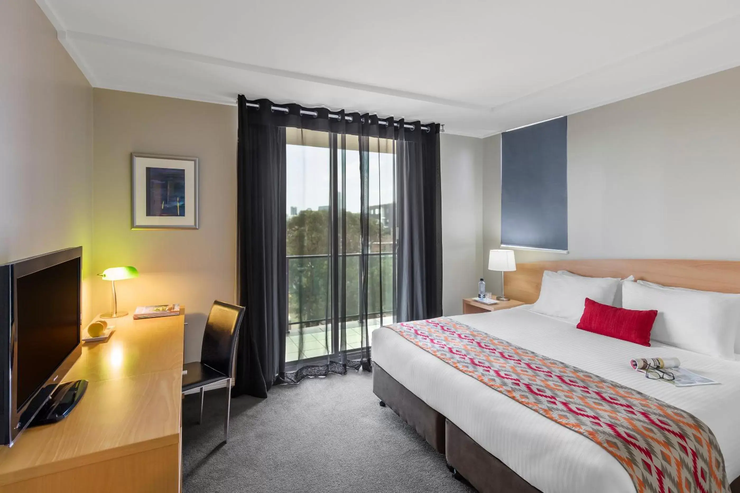 Bedroom, Bed in Nesuto Parramatta