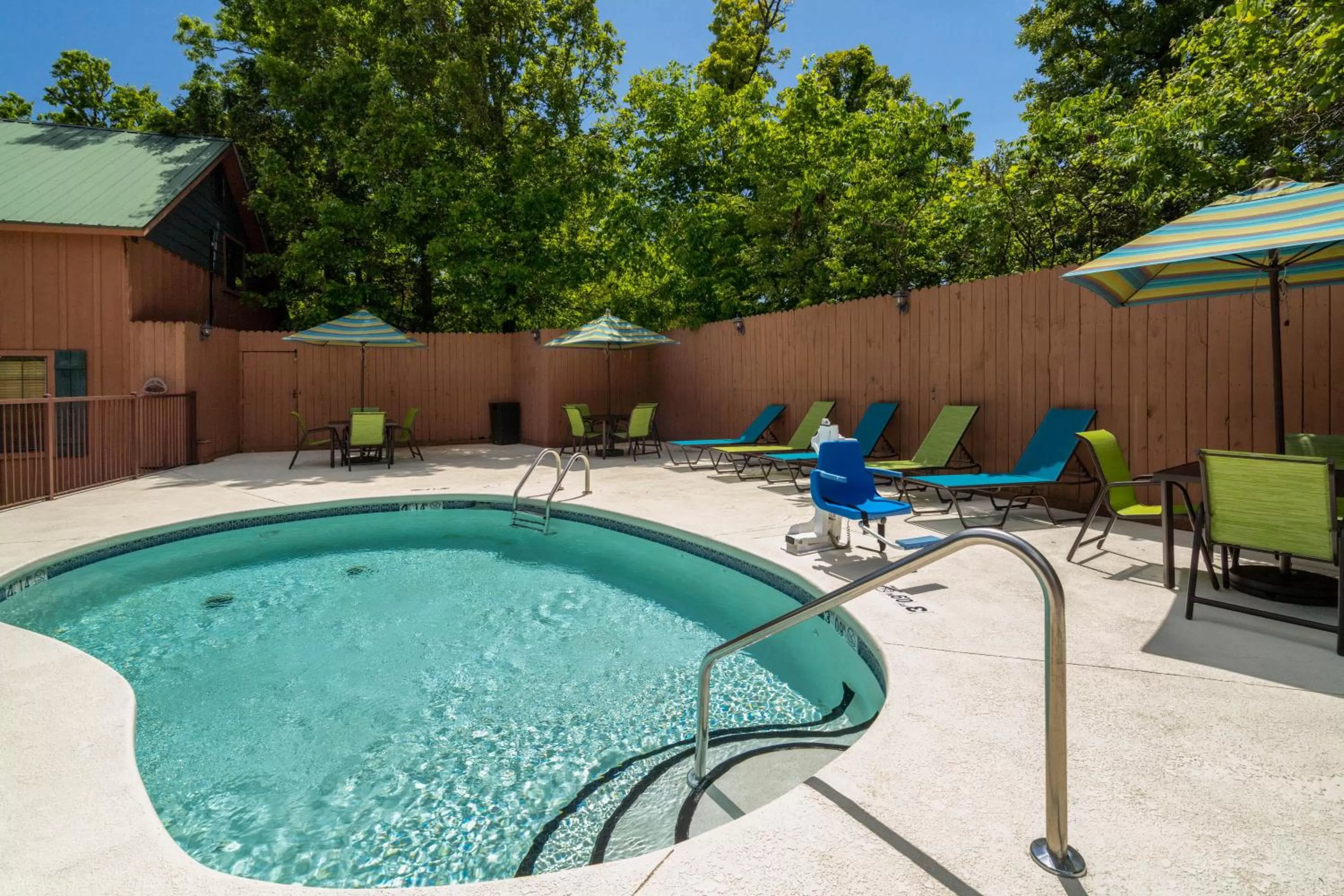 Swimming pool in Cabins at Green Mountain, Trademark Collection by Wyndham