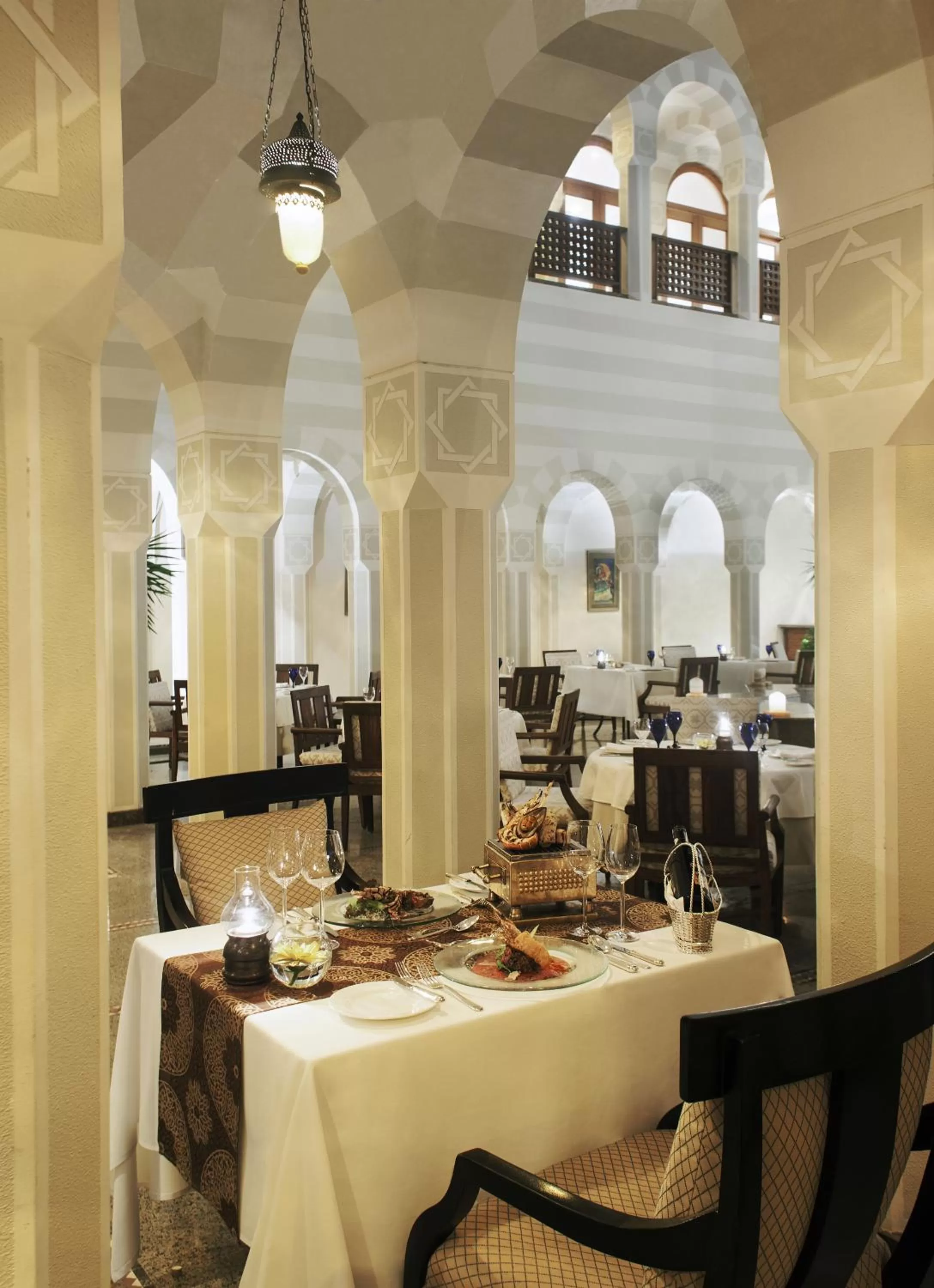 Restaurant/places to eat in The Oberoi Beach Resort, Sahl Hasheesh
