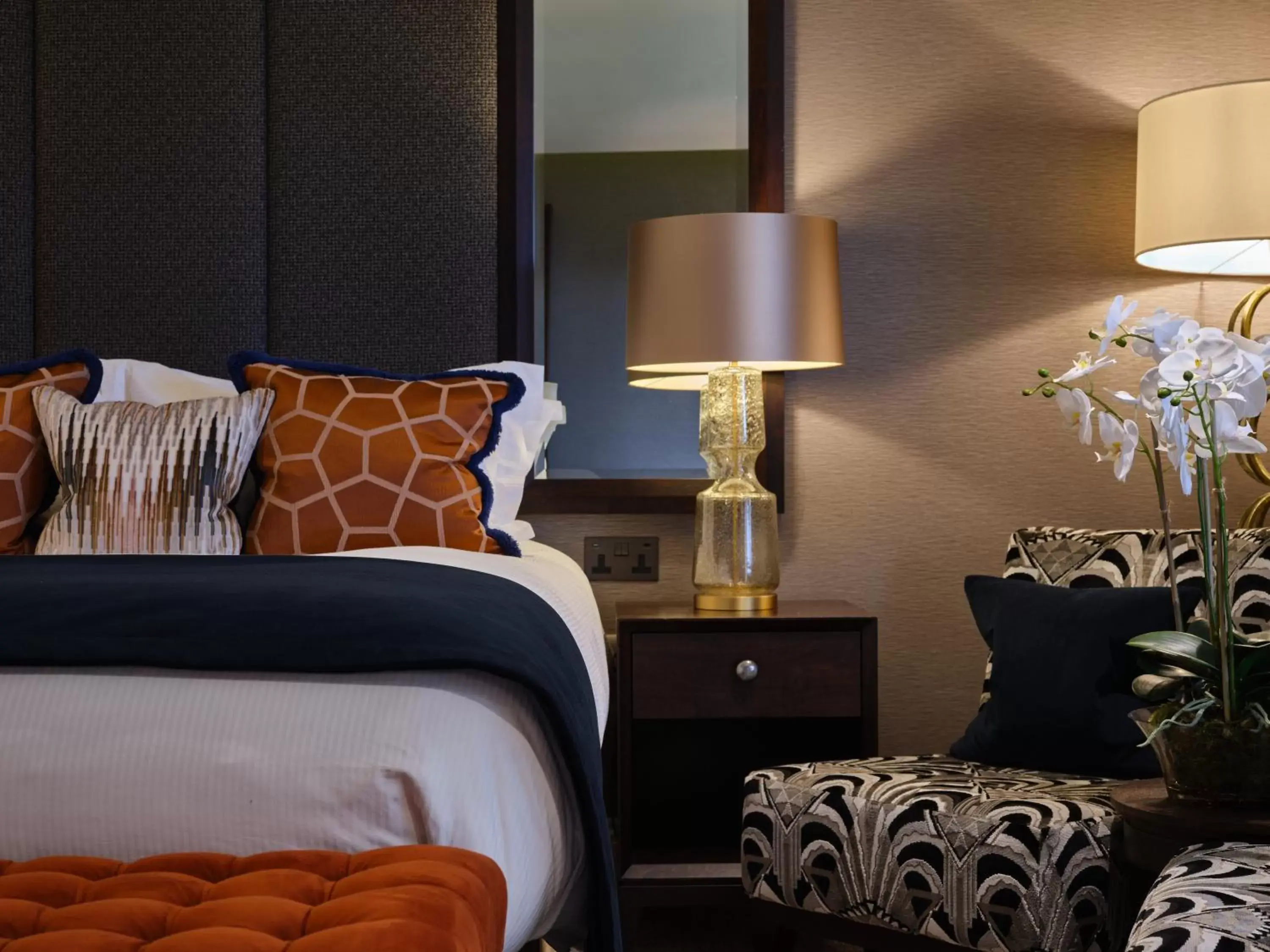 Bedroom, Bed in Rockliffe Hall Hotel Golf & Spa