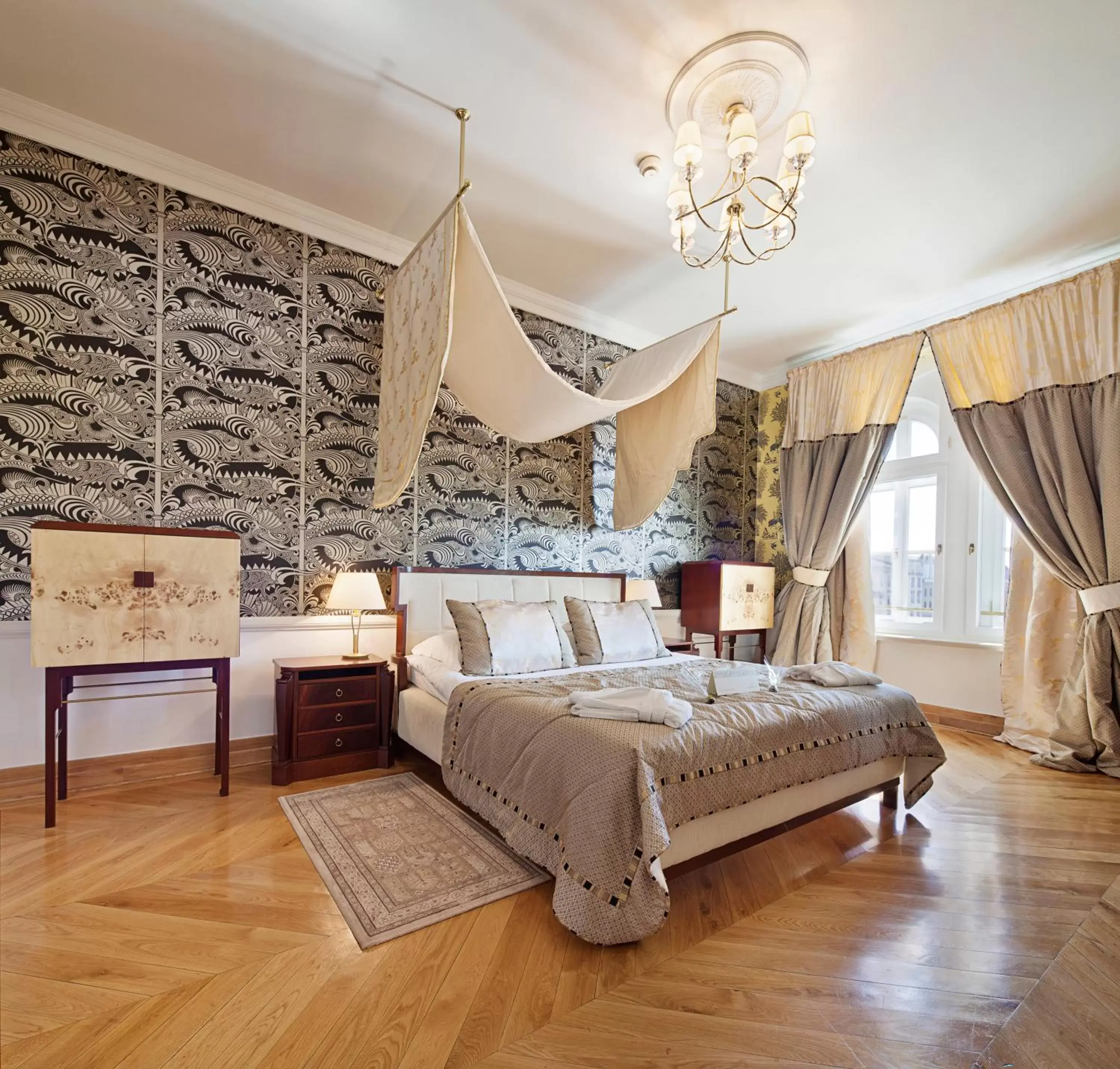Bed in The Bonerowski Palace