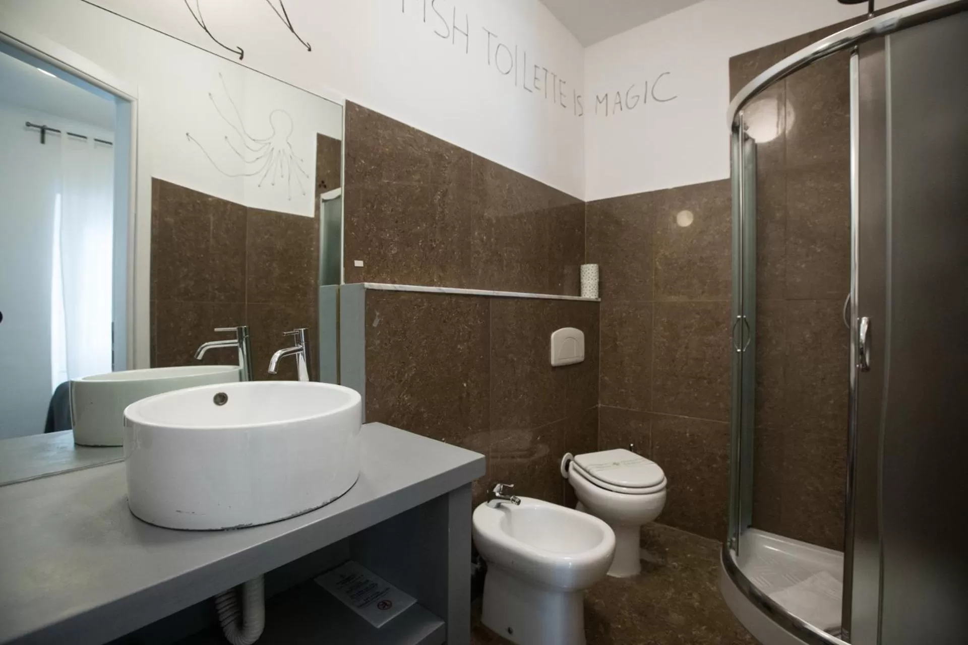 Shower in Boutique Hotel Novecento