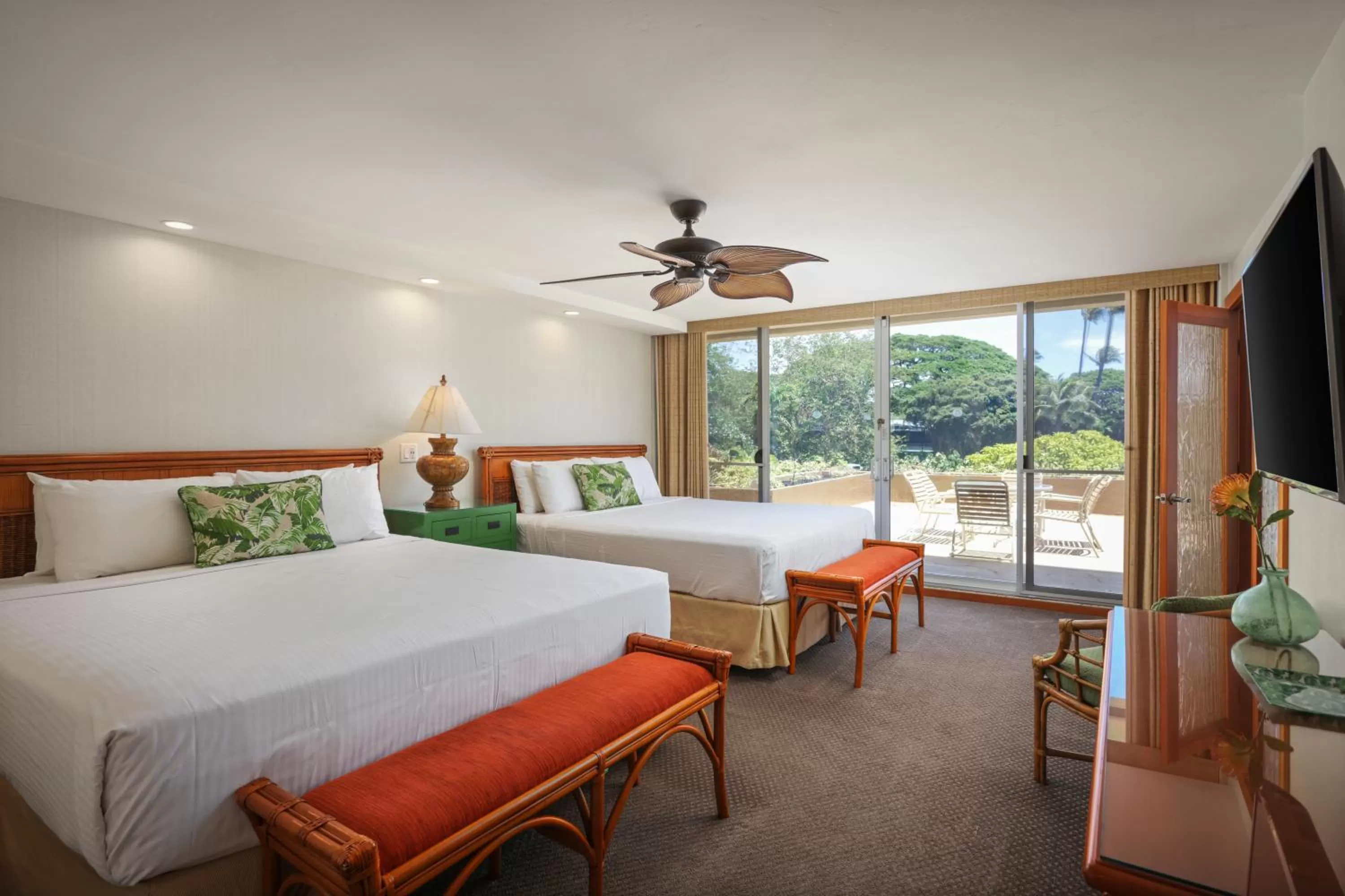 Bed in Aston Maui Kaanapali Villas