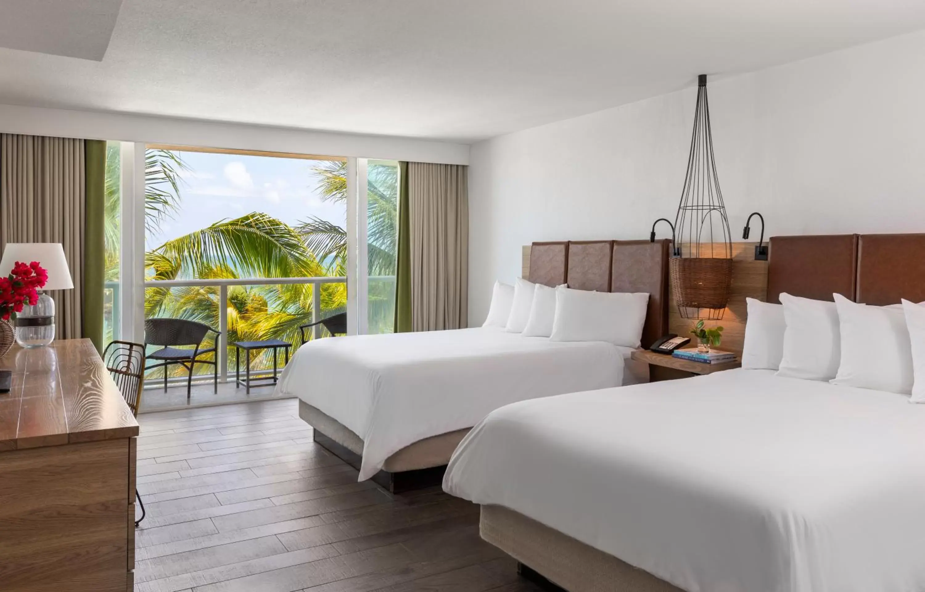 Bed in Amara Cay Resort