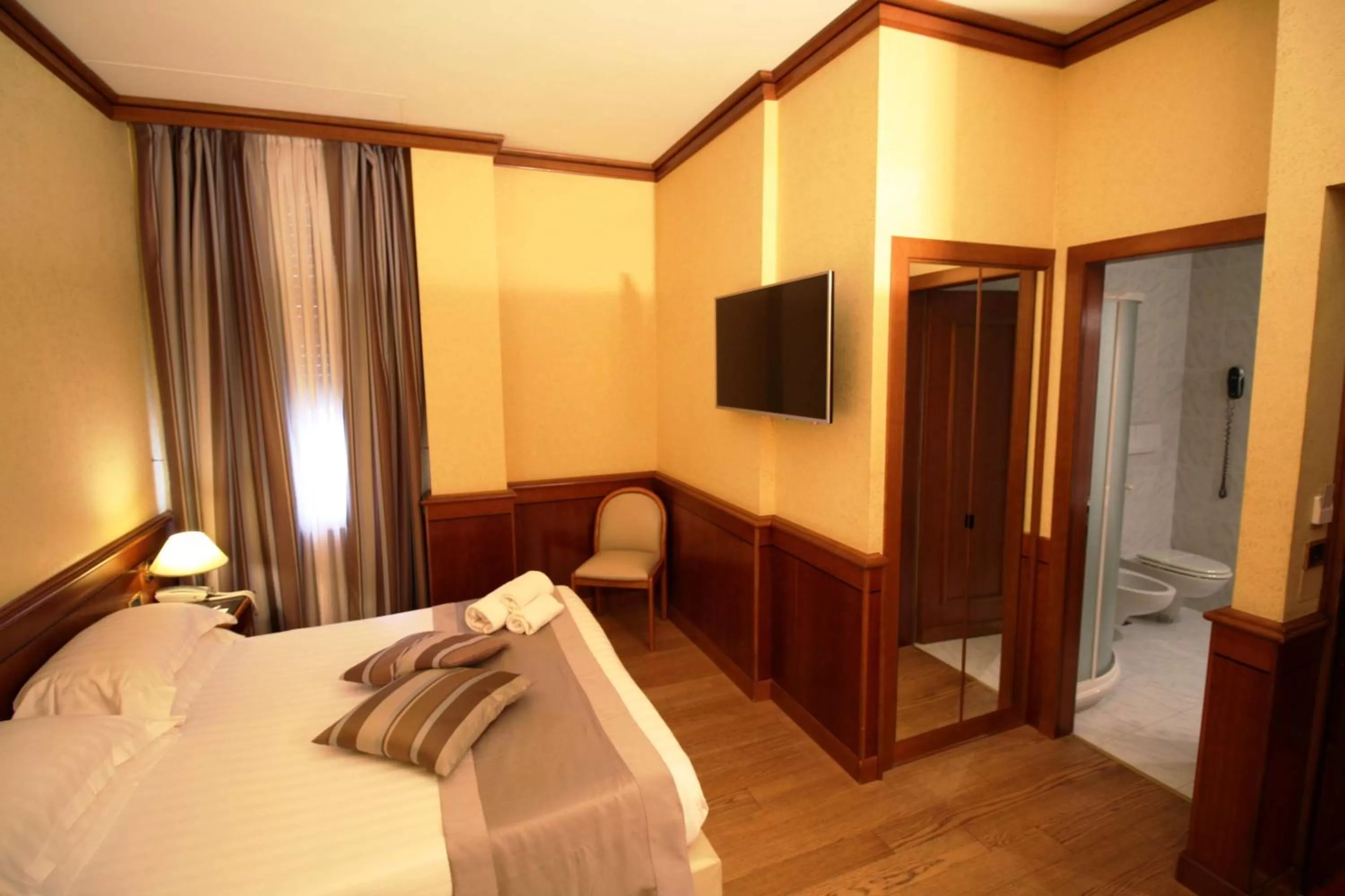 Bedroom, Bed in Best Western Hotel Moderno Verdi