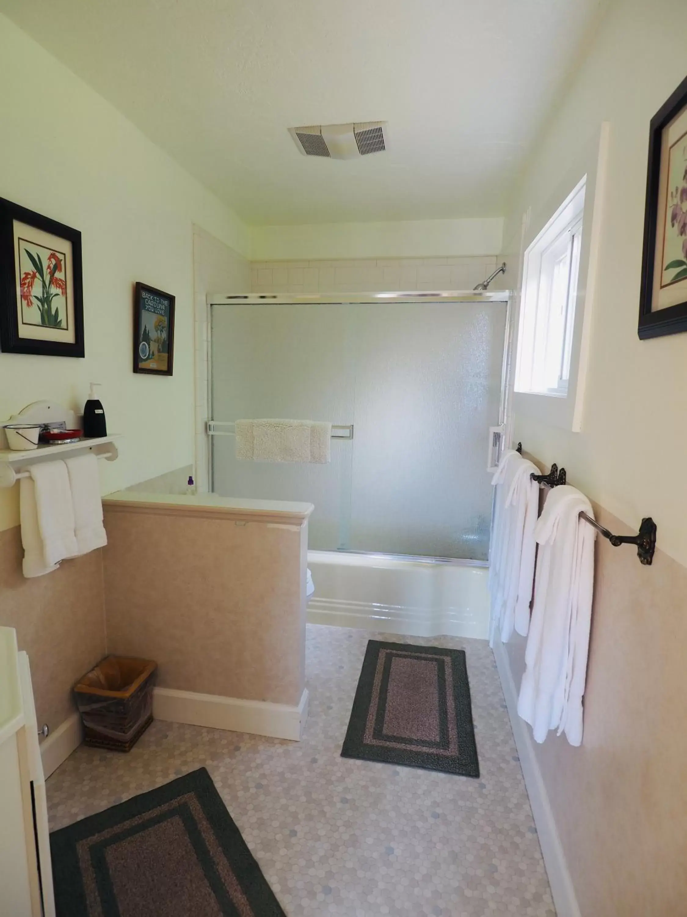 Bathroom in Mine and Farm, The Inn at Guerneville, CA