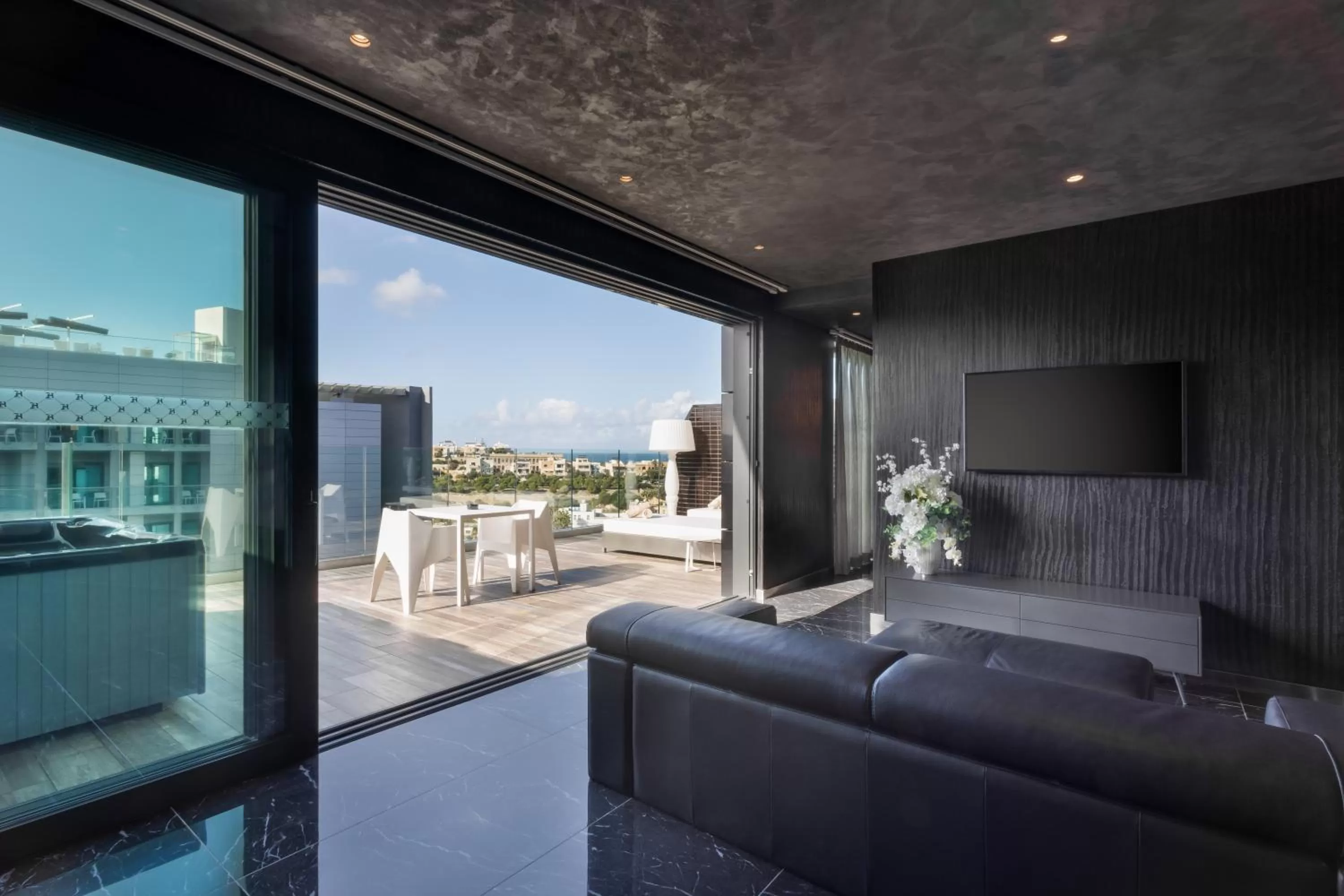 Balcony/Terrace in H Hotel & SPA - Adults Only