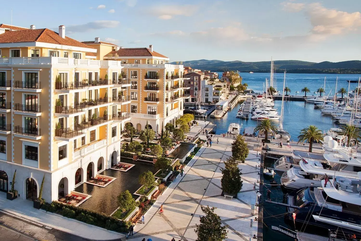 Property building in Regent Porto Montenegro