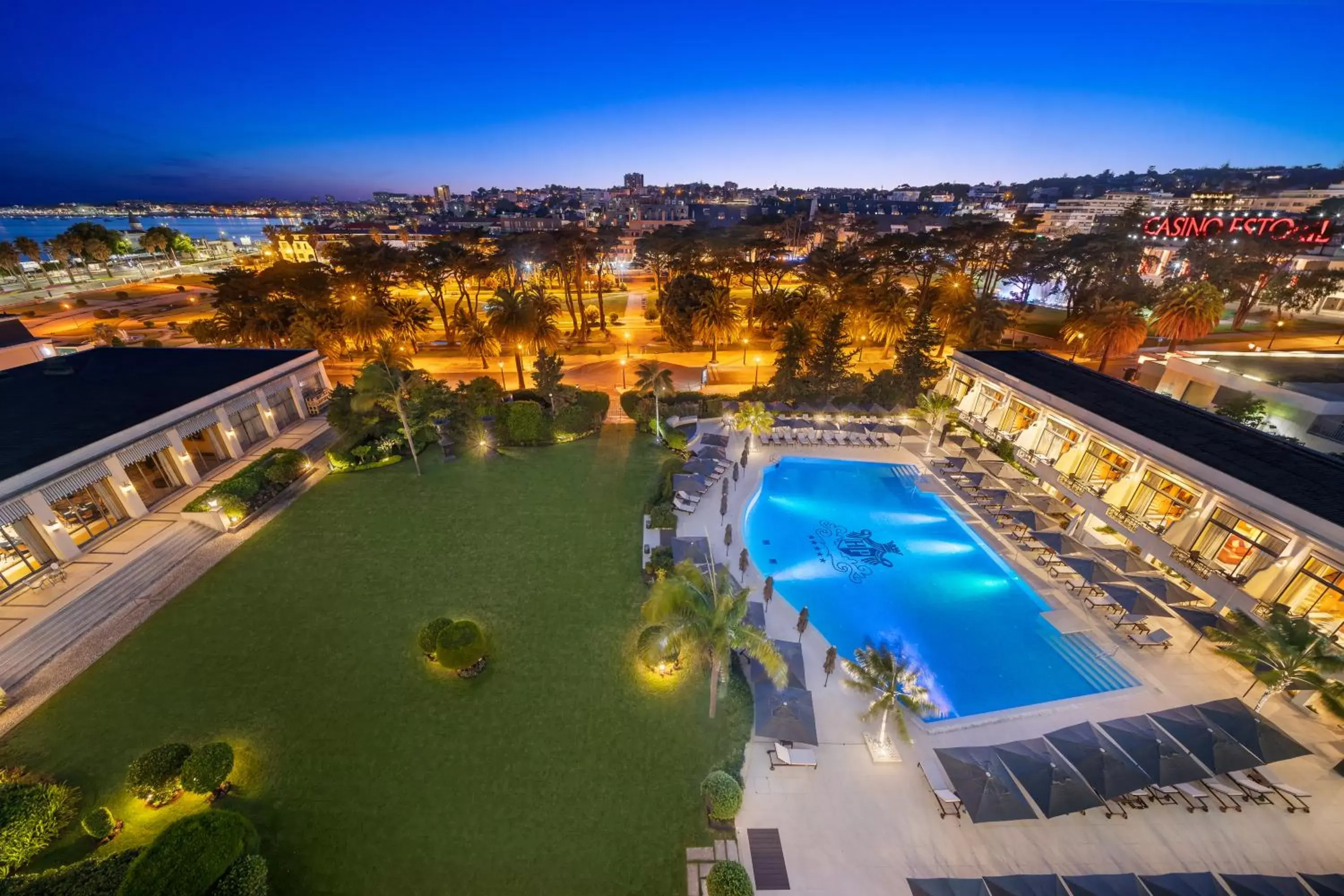 View (from property/room), Pool View in Palácio Estoril Hotel, Golf & Wellness