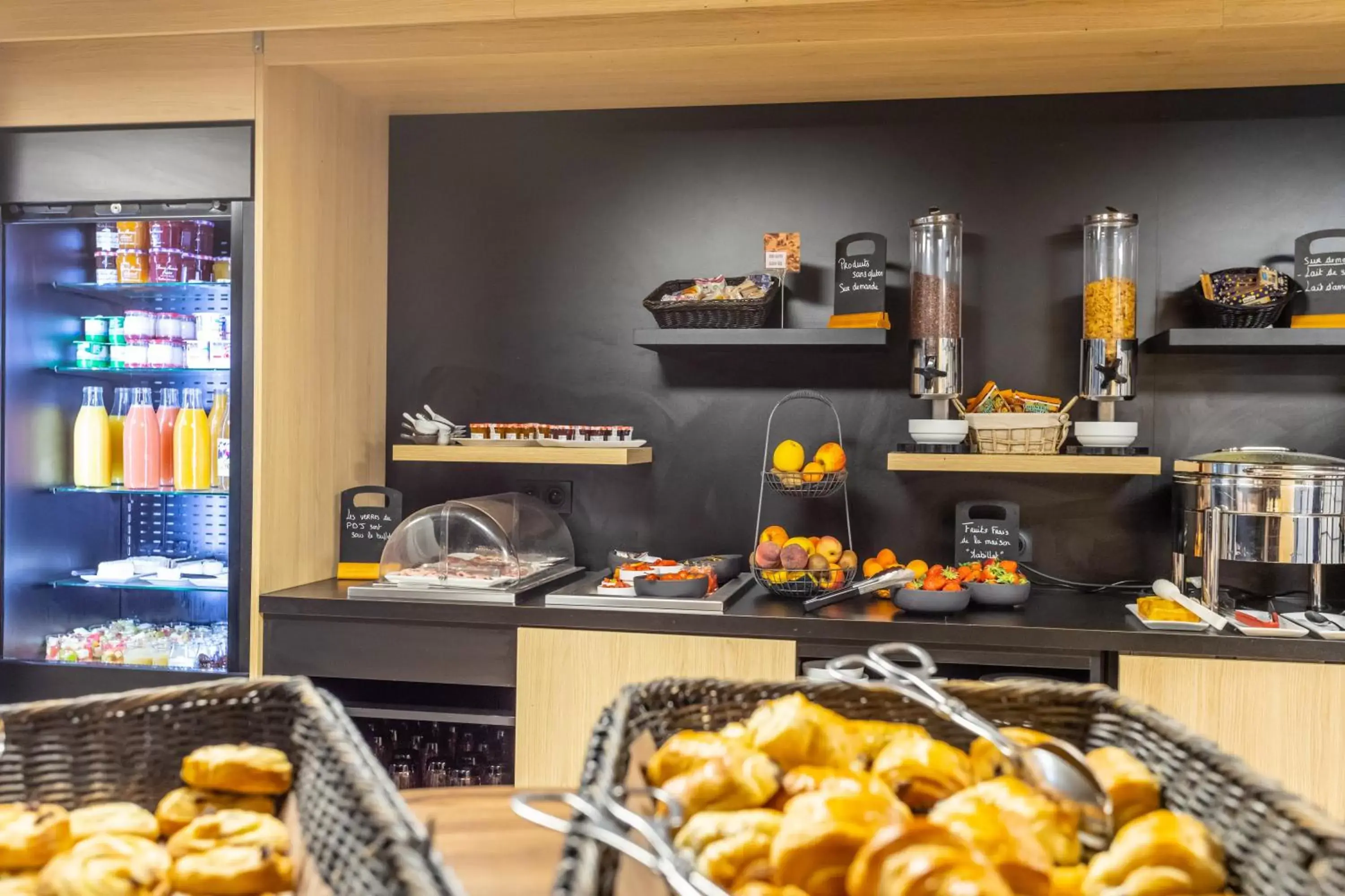 Buffet breakfast in Hotel De Bourbon Grand Hotel Mercure Bourges