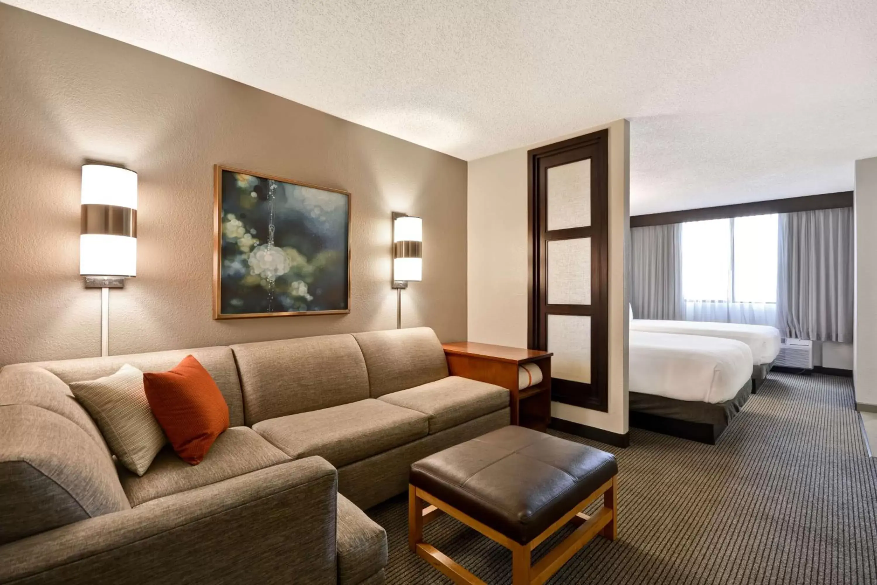 Double Room with Two Double Beds and Sofa Bed in Hyatt Place Miami Airport-West/Doral