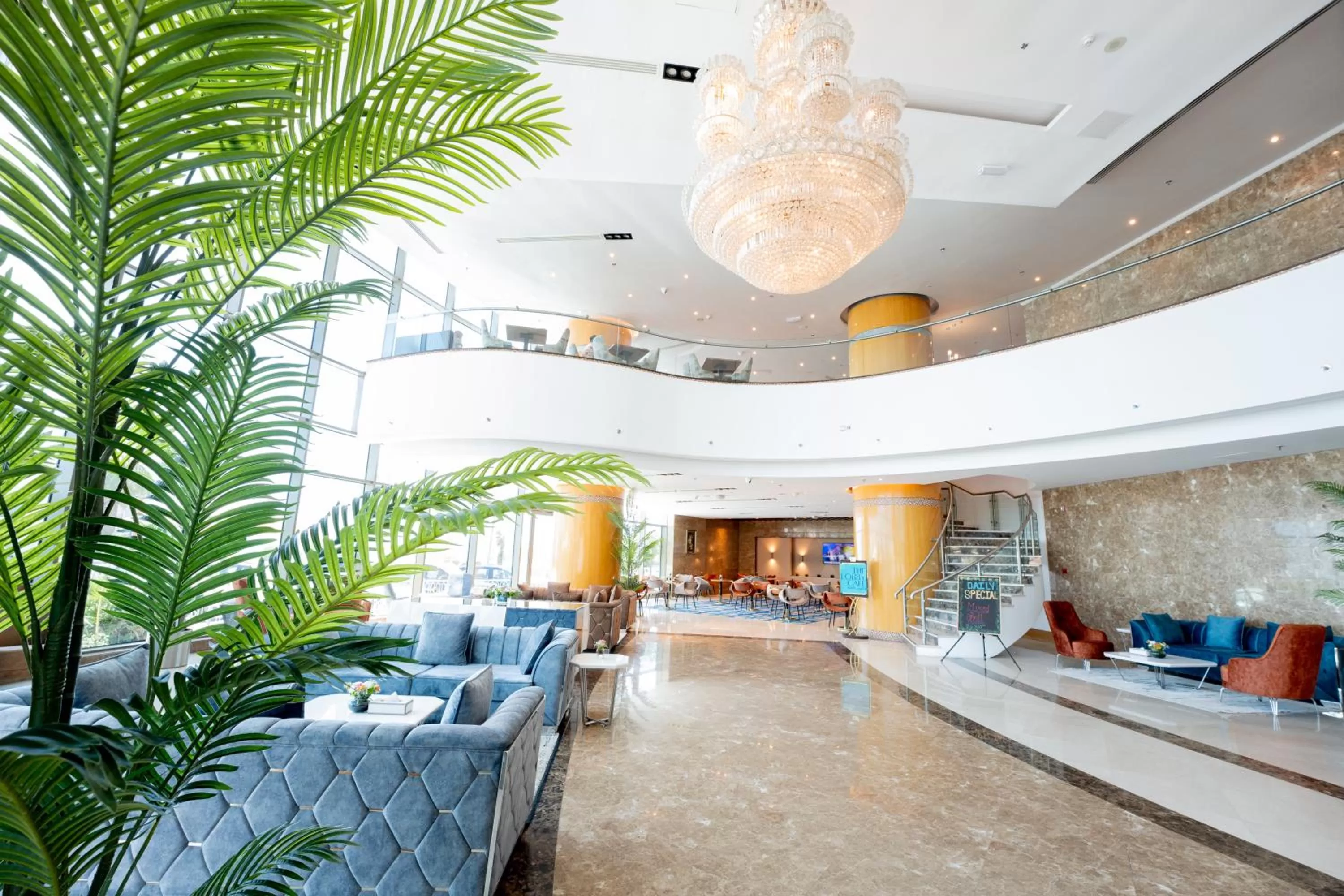 Lobby or reception in Kuwait Grand Hotel