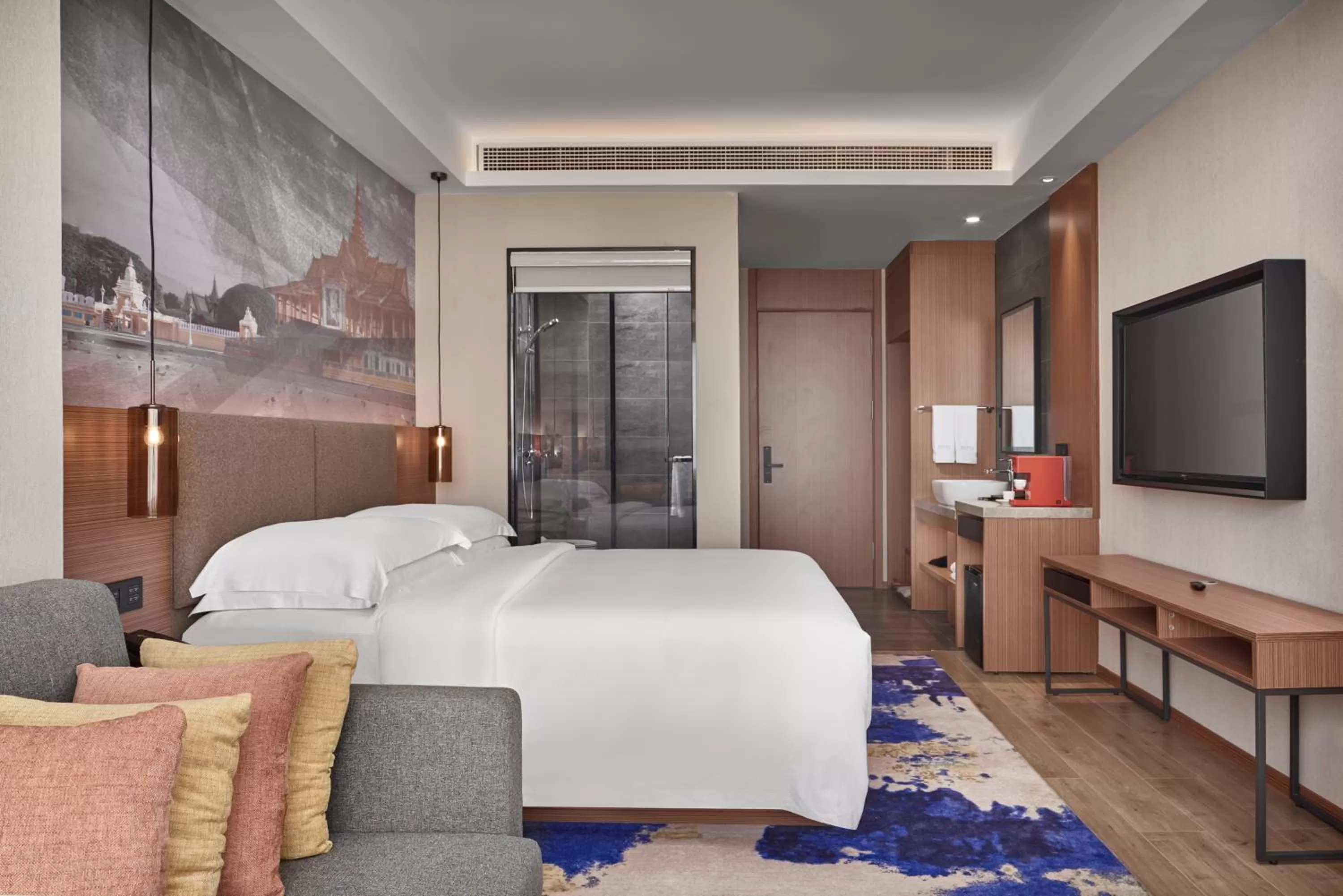 Bedroom, Bed in Aurea Central Hotel