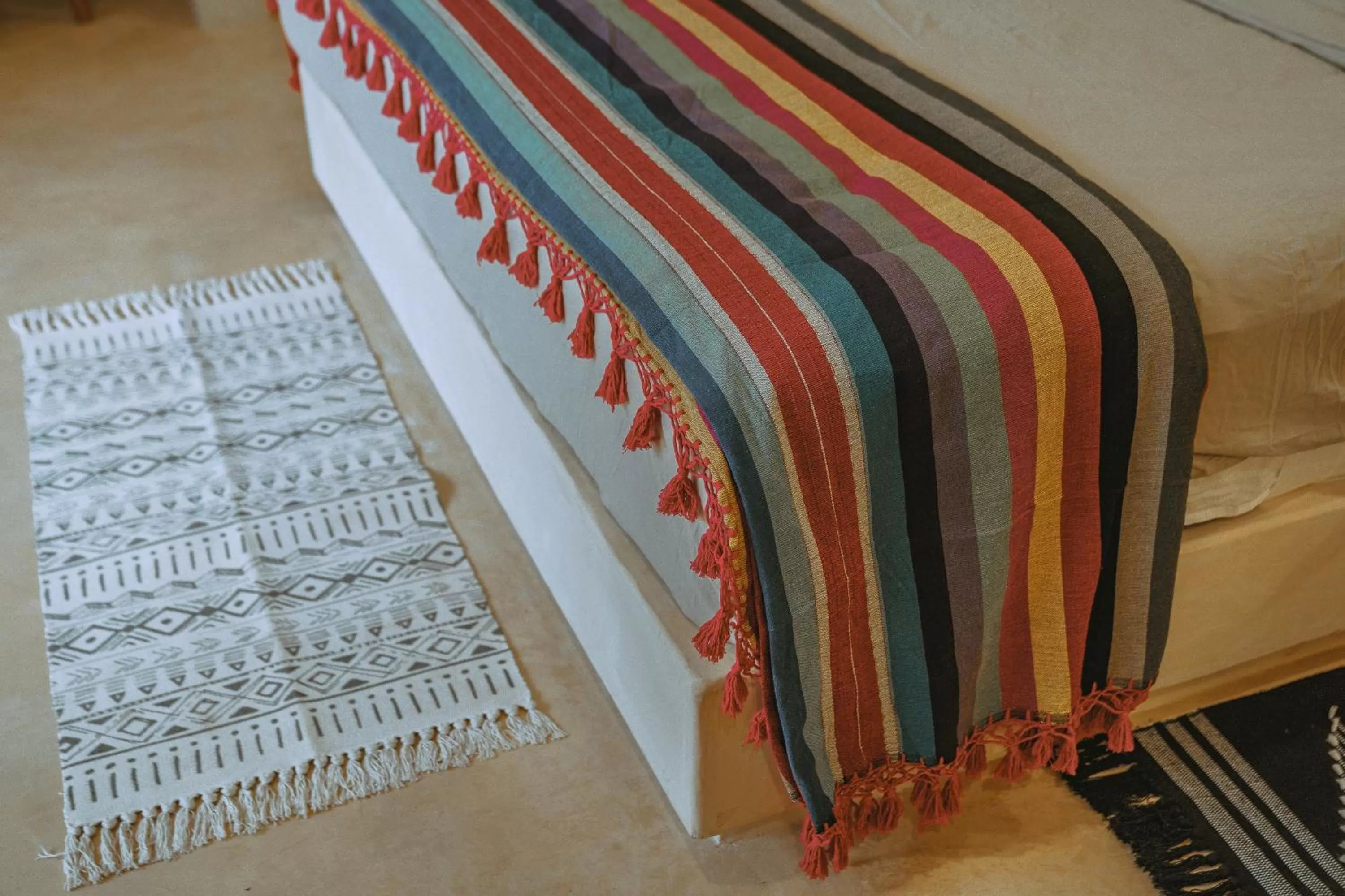 Bed in Destino Mío Mayan Jungle Retreat