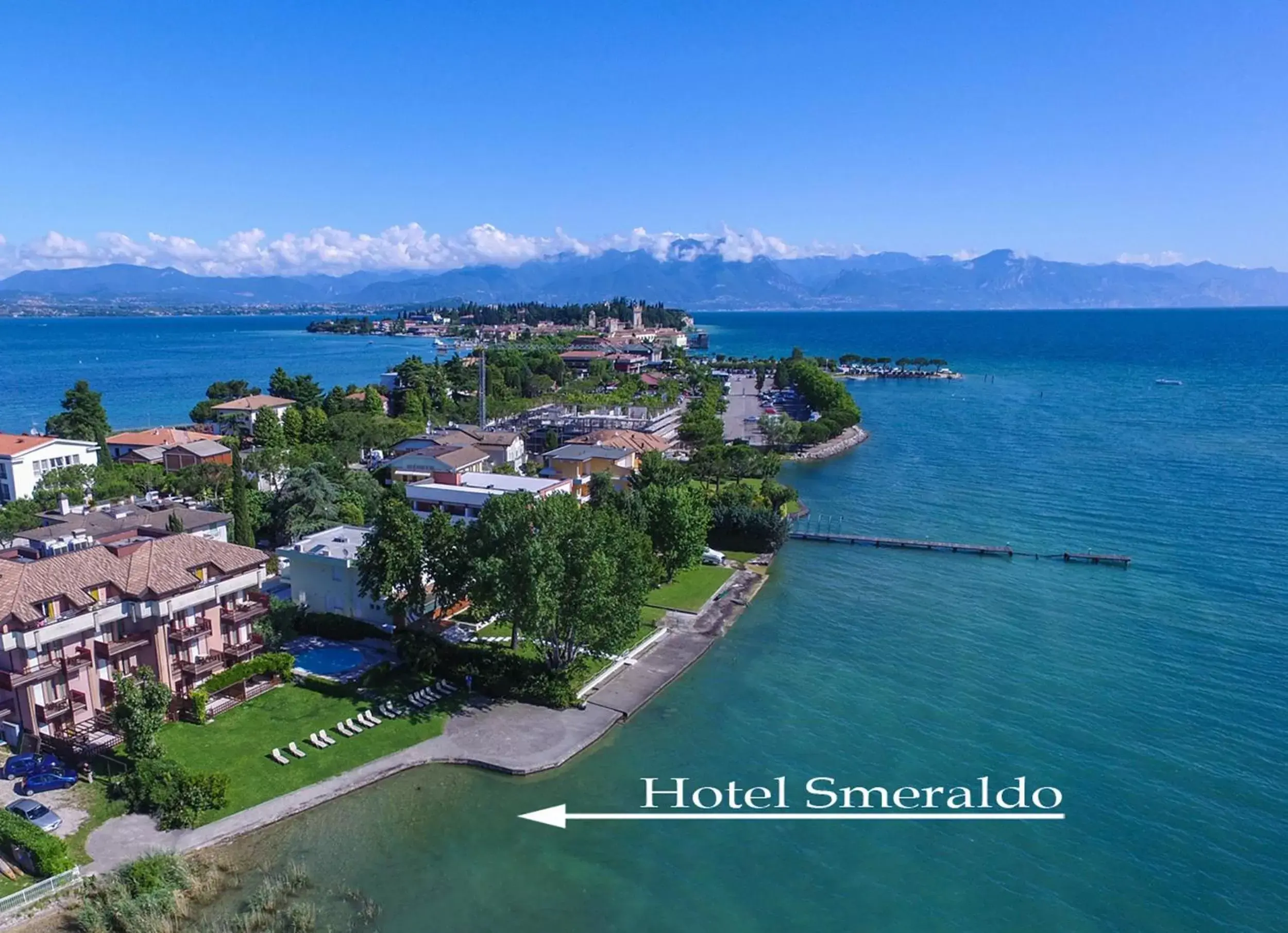 Sea view, Bird's-eye View in Hotel Smeraldo