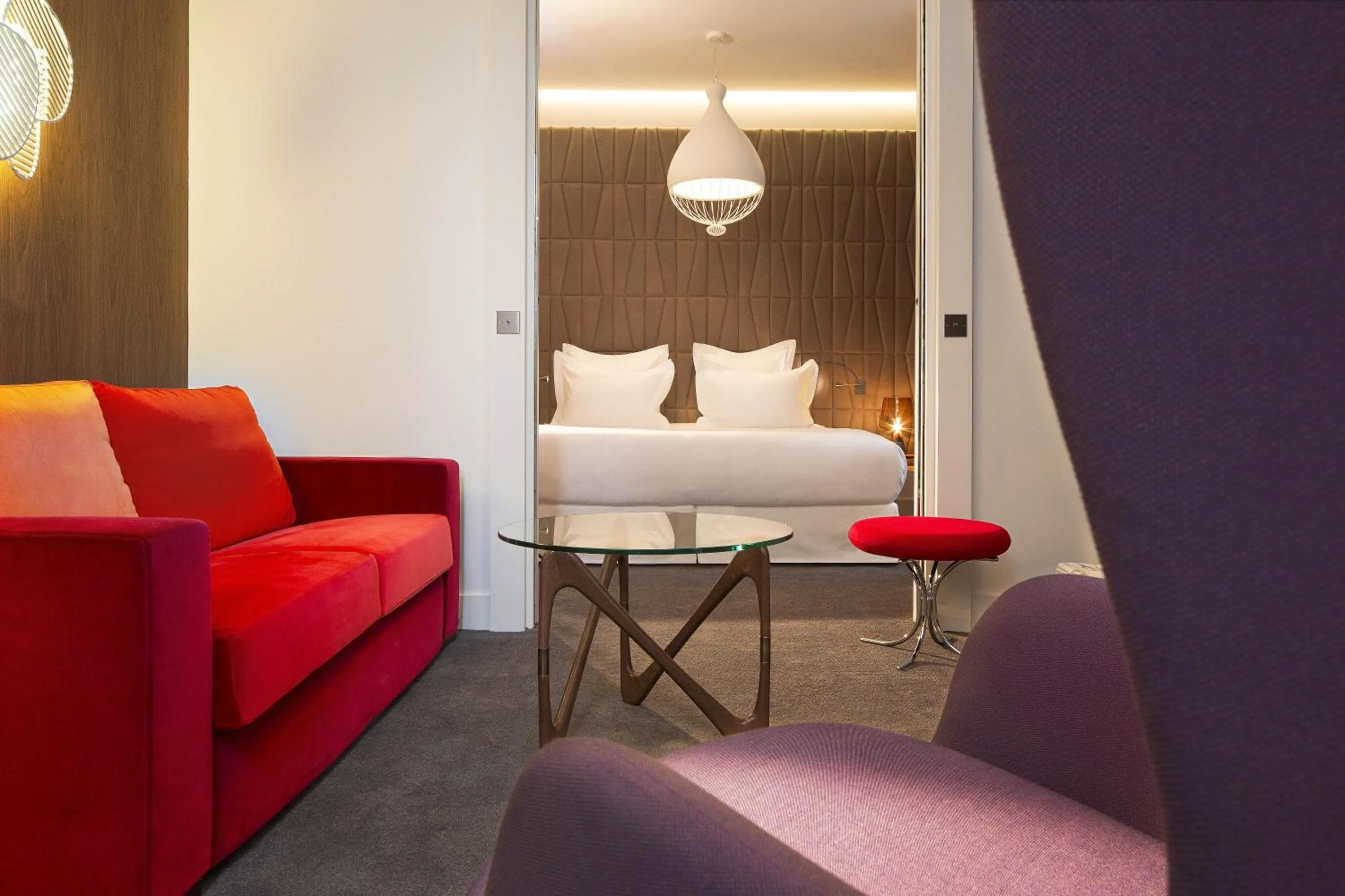 Bed in Hotel Dupond-Smith