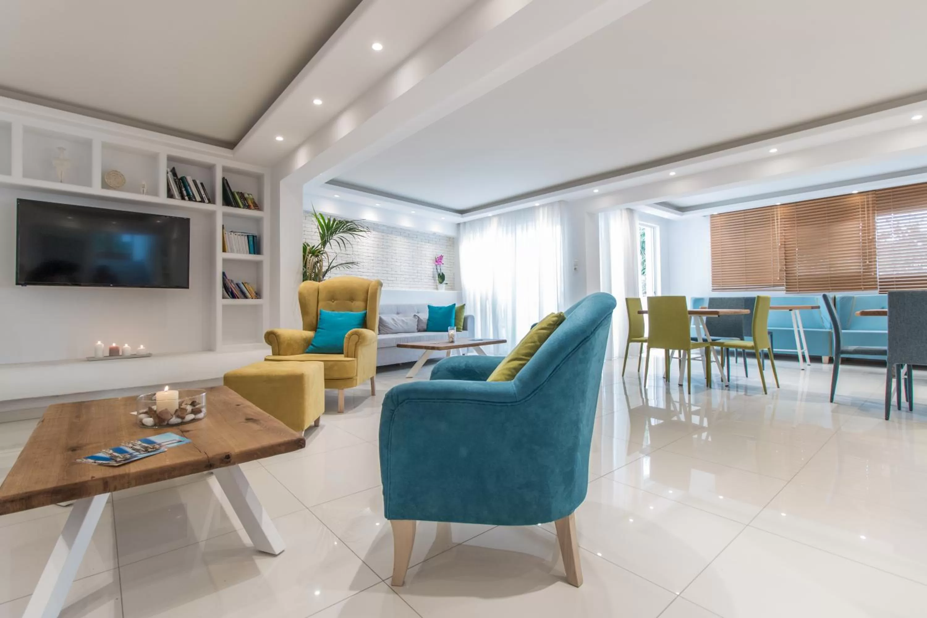 Communal lounge/ TV room in Polis of Naxos