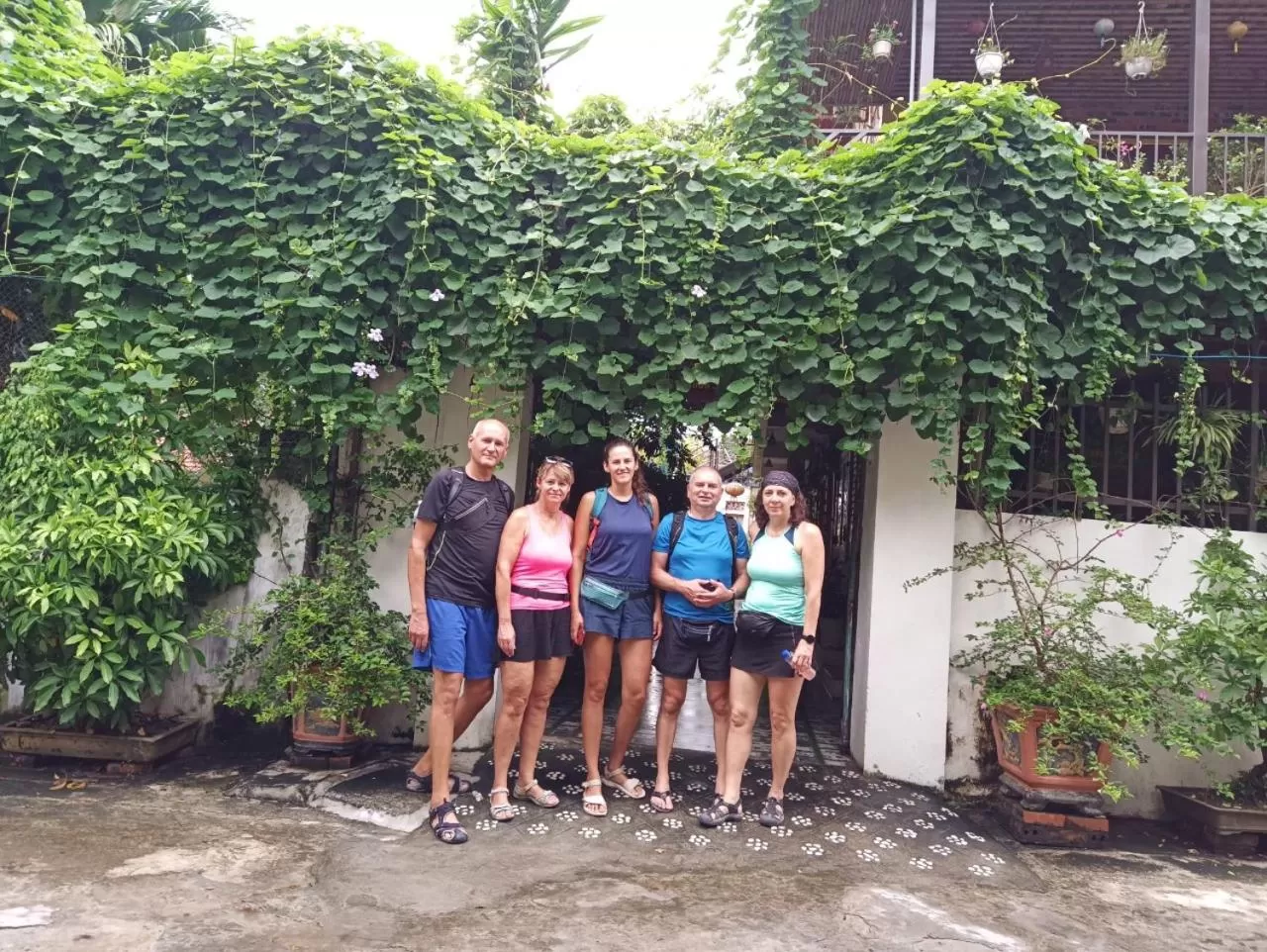 Property building in Green Space Homestay