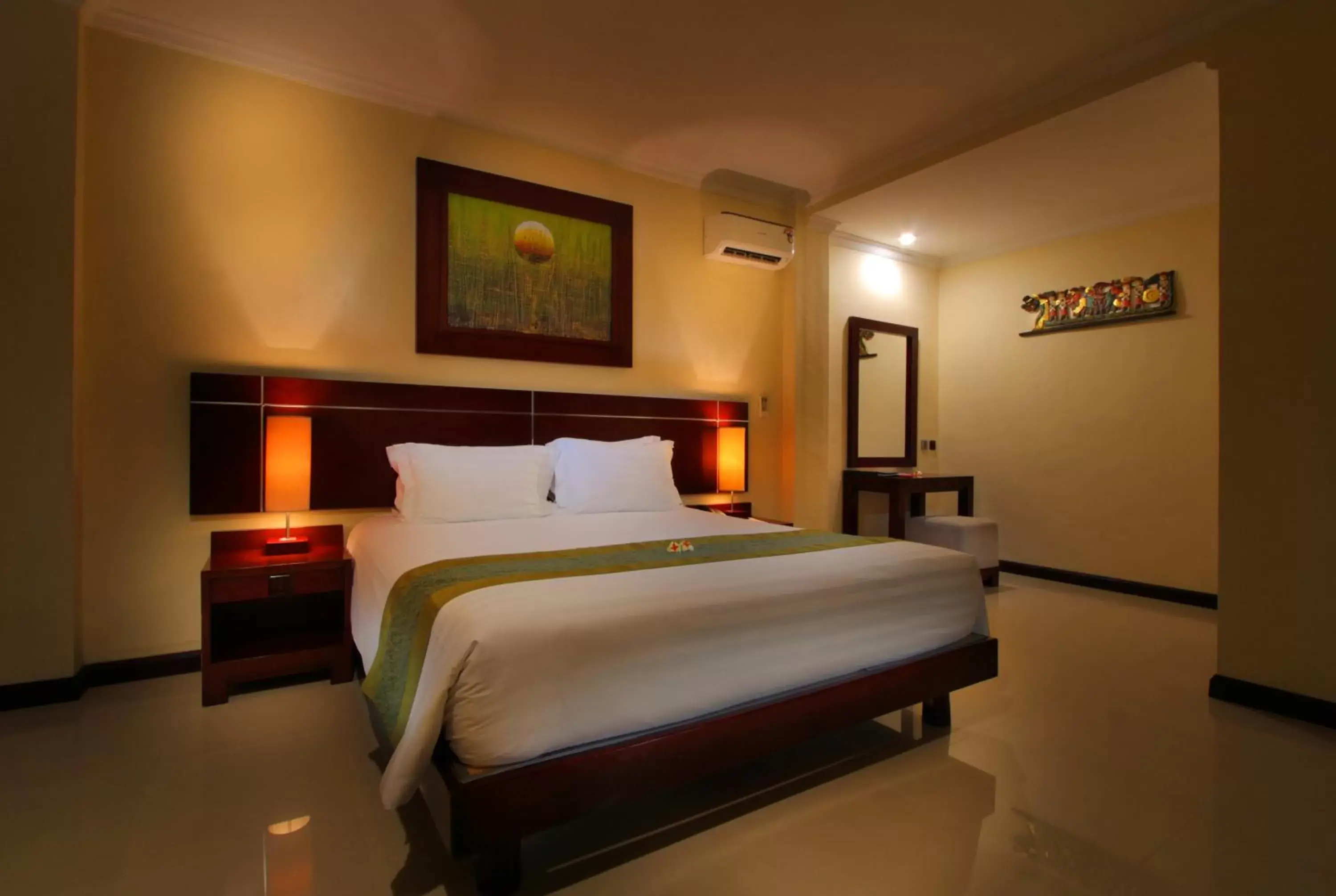 Bedroom, Bed in Adi Dharma Hotel Legian