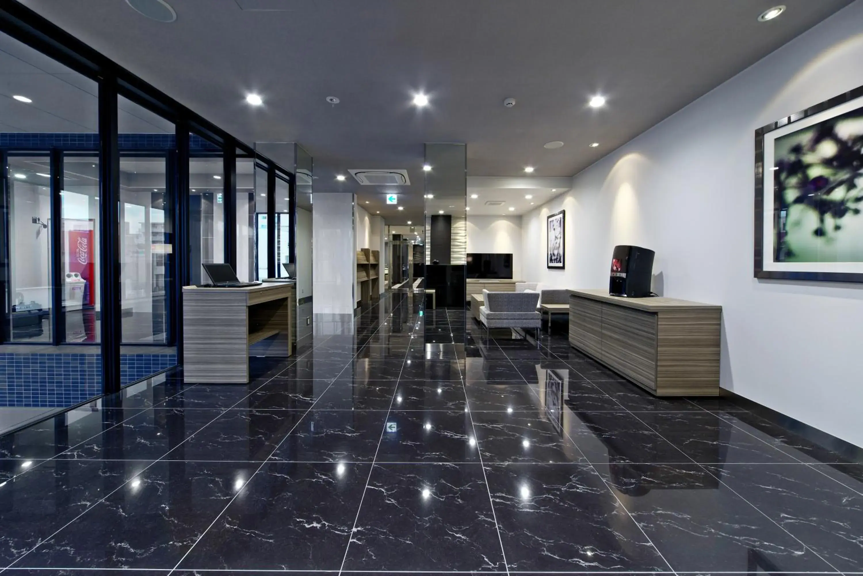 Lobby or reception in Shizutetsu Hotel Prezio Numazu Lobby or reception in Shizutetsu Hotel Prezio Numazu
