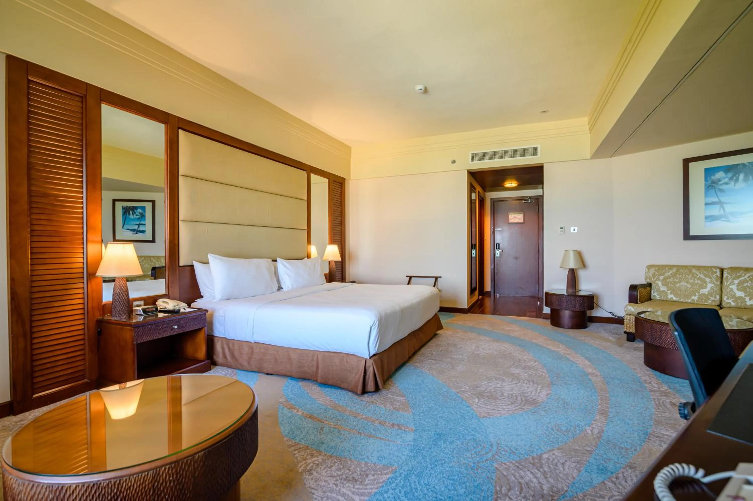 Bed in Danat Jebel Dhanna Resort