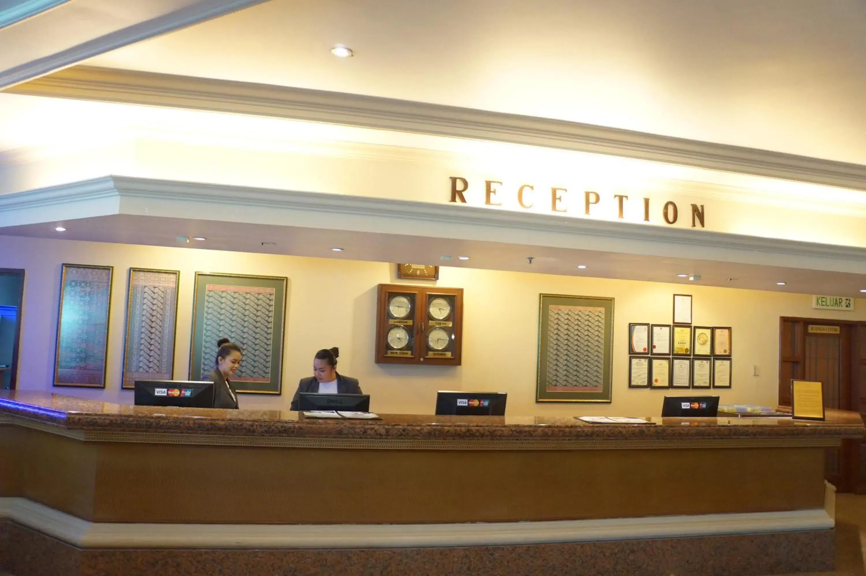 Lobby or reception, Lobby/Reception in Sabah Oriental Hotel