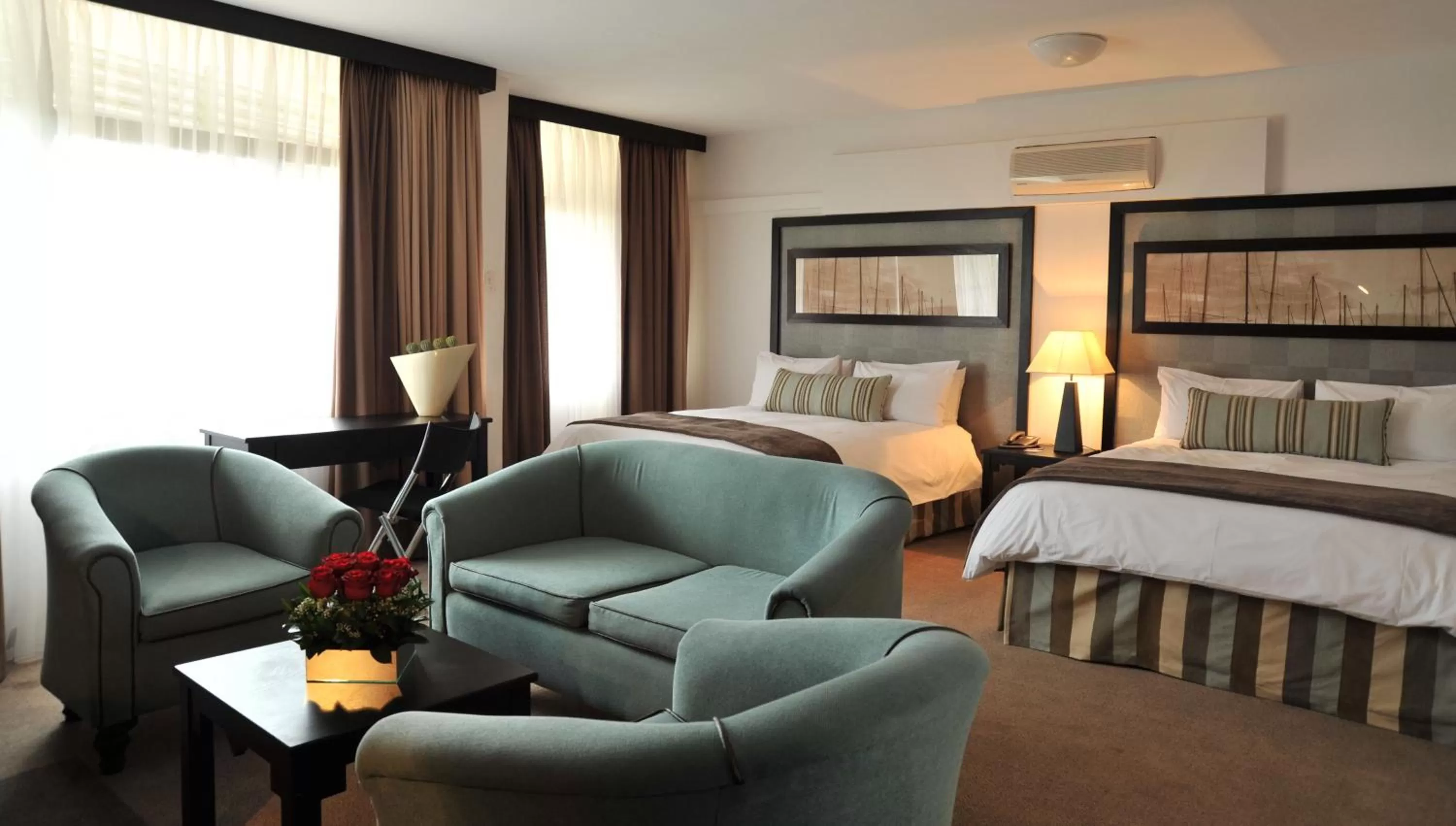 Photo of the whole room, Bed in Indaba Lodge Hotel Richards Bay