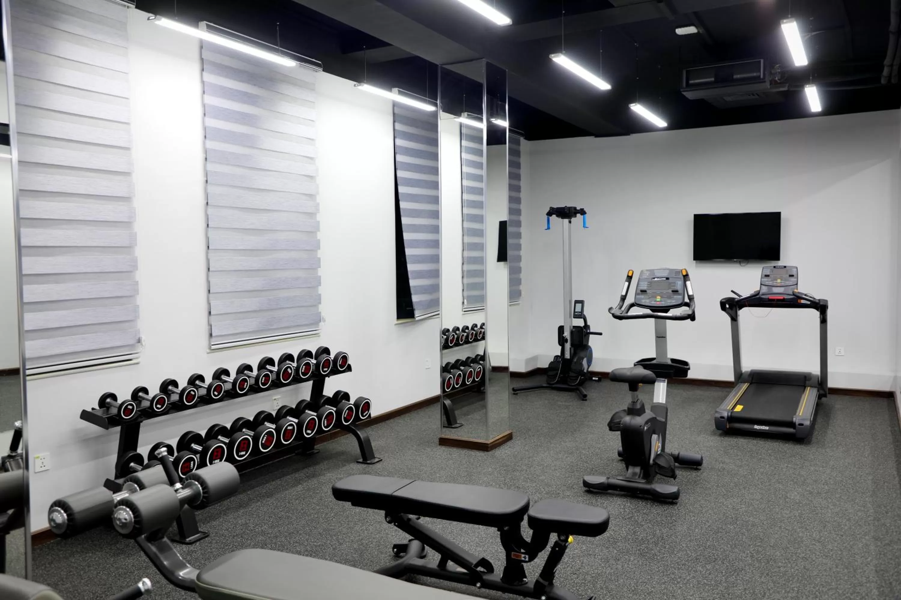 Fitness centre/facilities in Garnet Hotel Tashkent