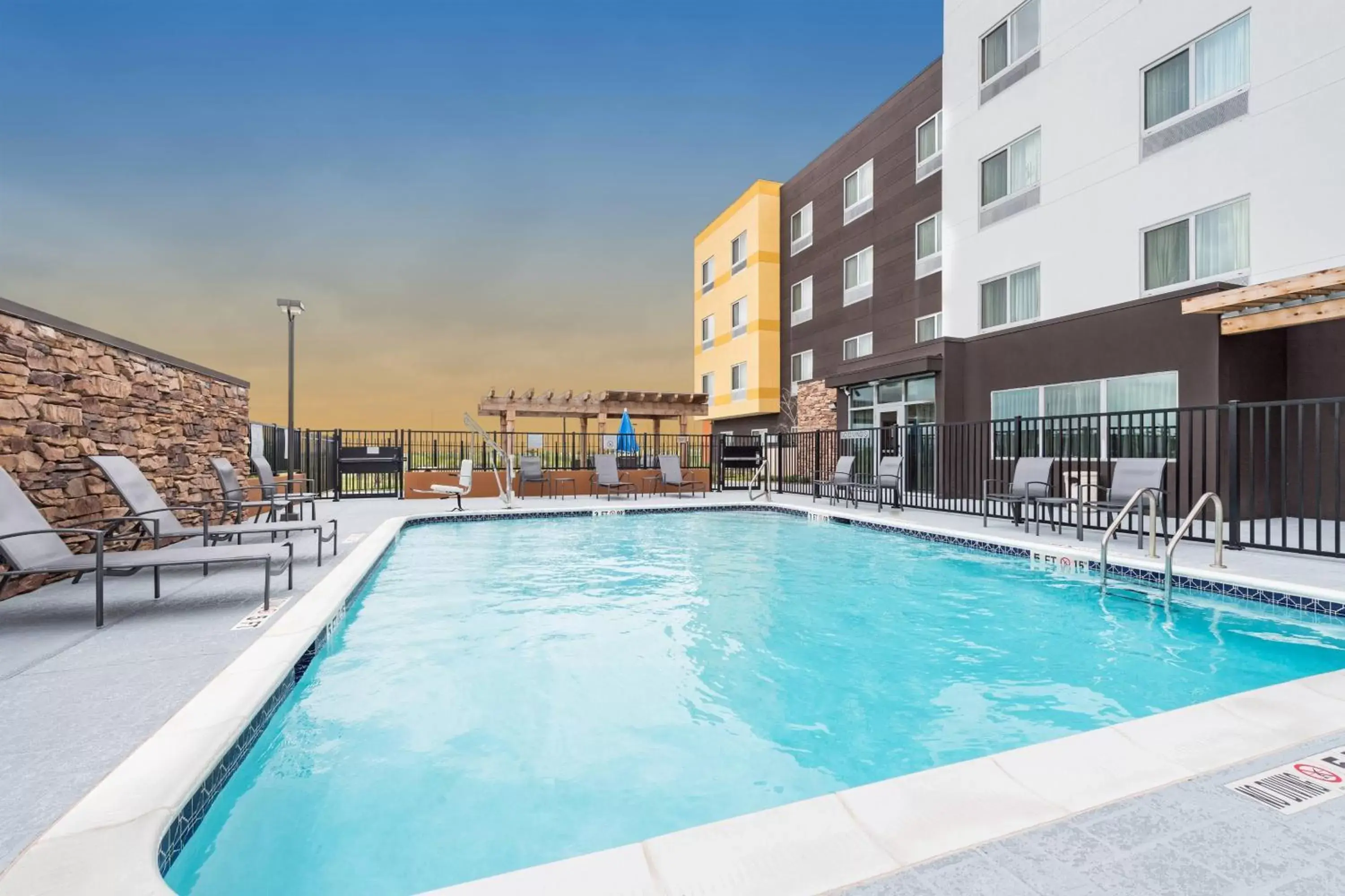 Swimming Pool in Fairfield Inn & Suites by Marriott Corpus Christi Aransas Pass