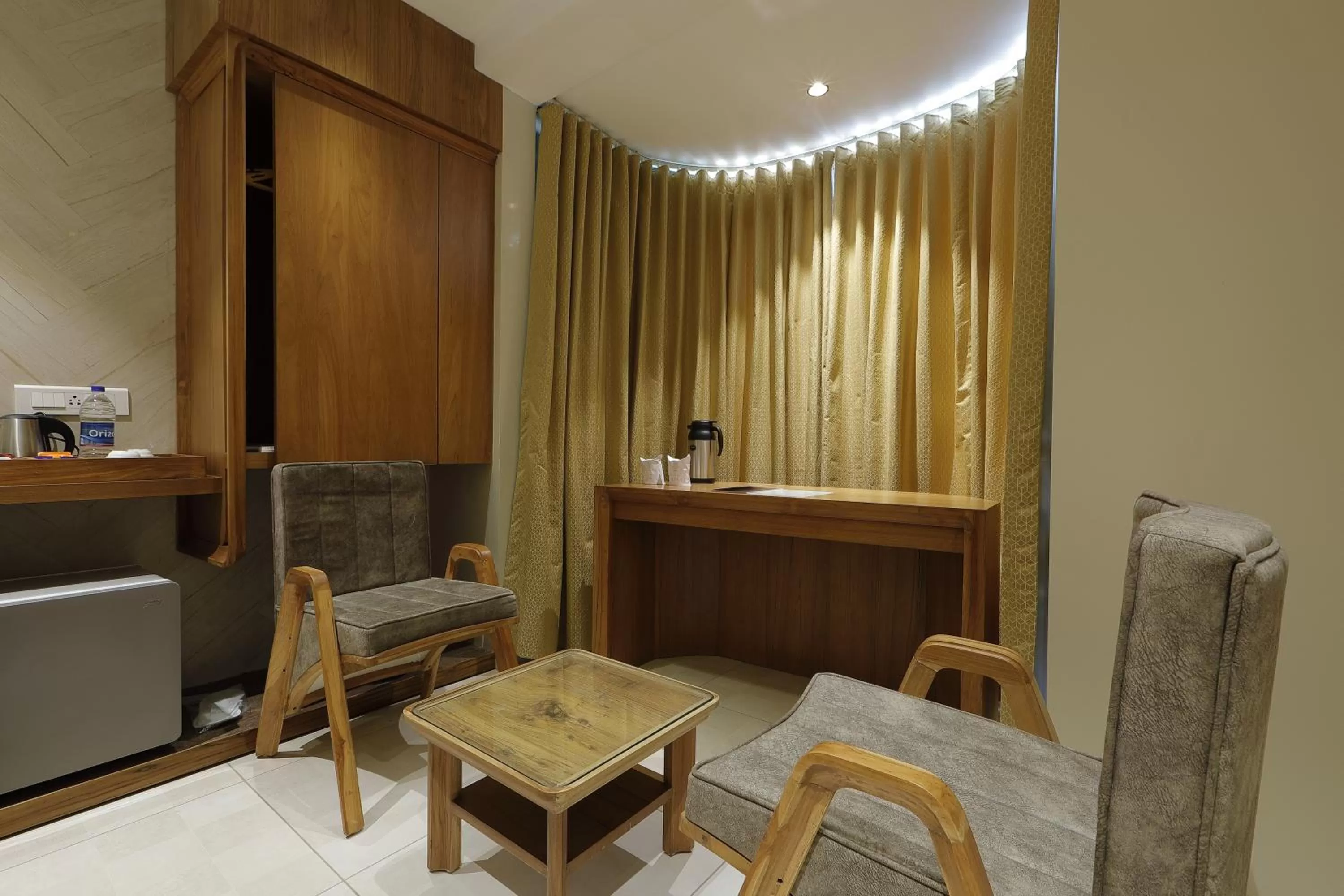 Seating area in Artilla Inn