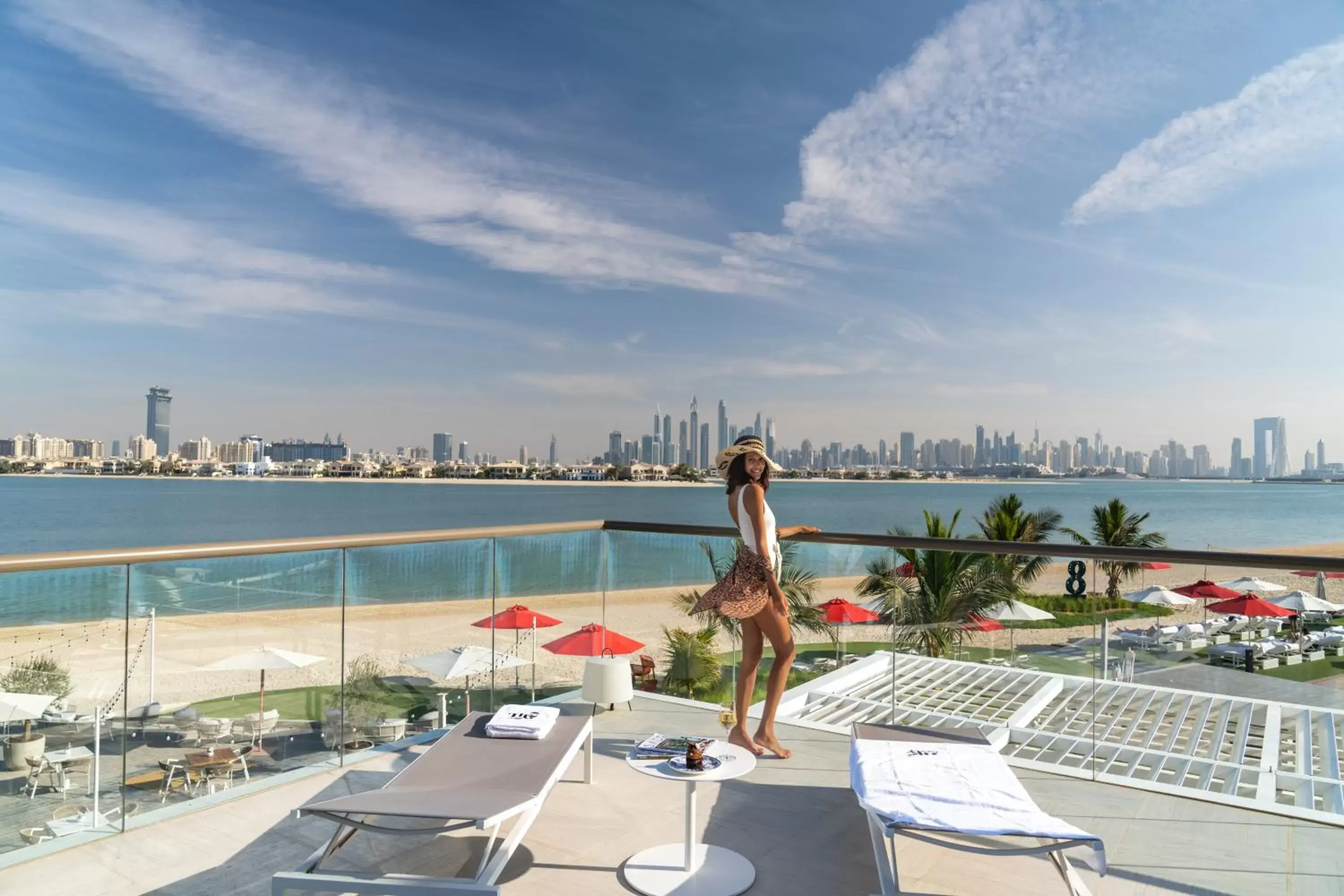Toilet in Th8 Palm Dubai Beach Resort Vignette Collection, an IHG hotel