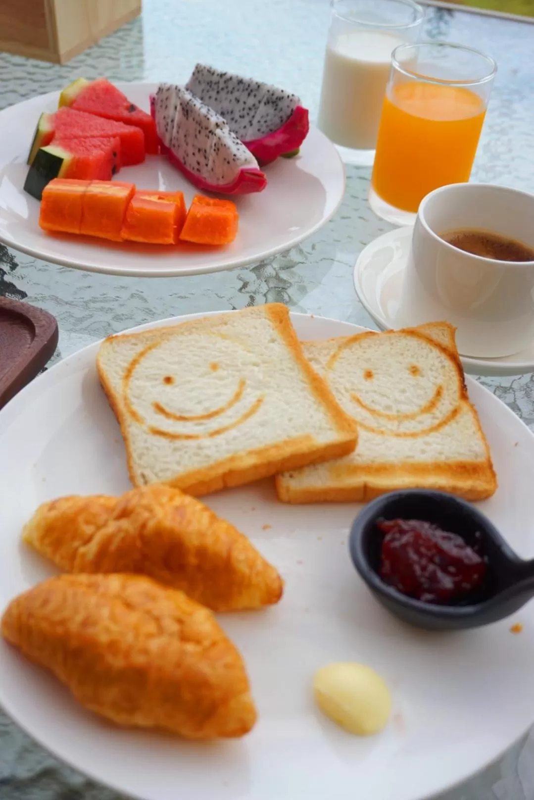 Breakfast in USABAI Riverside Boutique Hotel