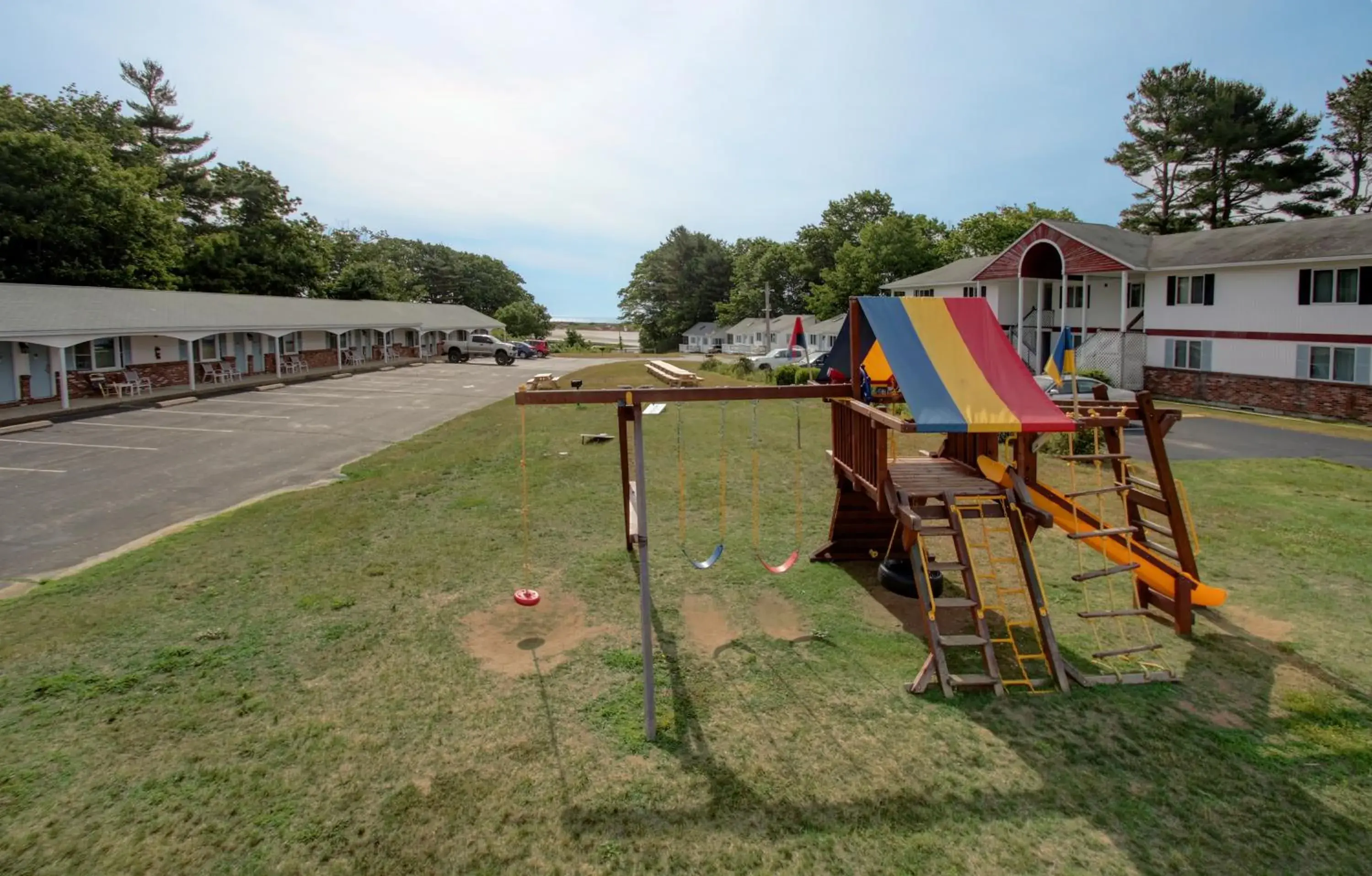 Garden view in Ogunquit Tides Garden view in Ogunquit Tides