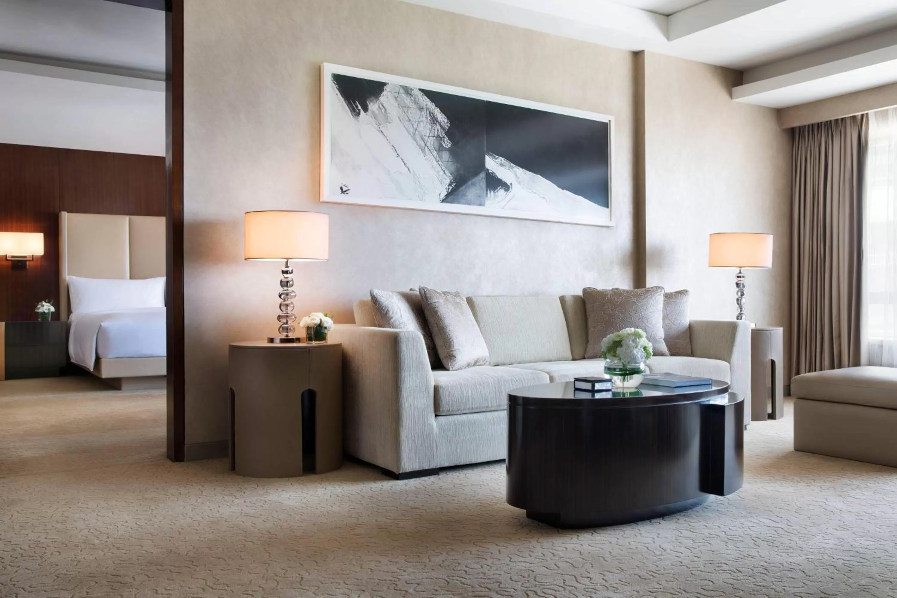 Living room in JW Marriott Hotel Beijing Central