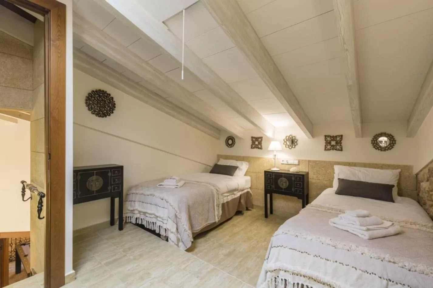 Bedroom, Bed in Casa Mistela