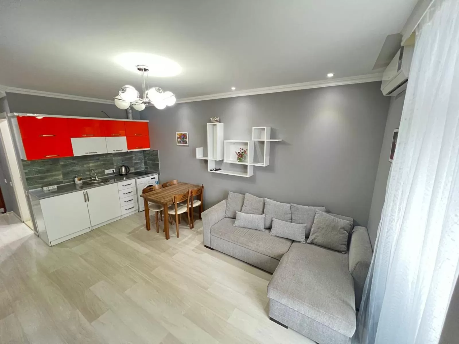 Living room, Seating Area in Holiday Lux Sea Towers Batumi