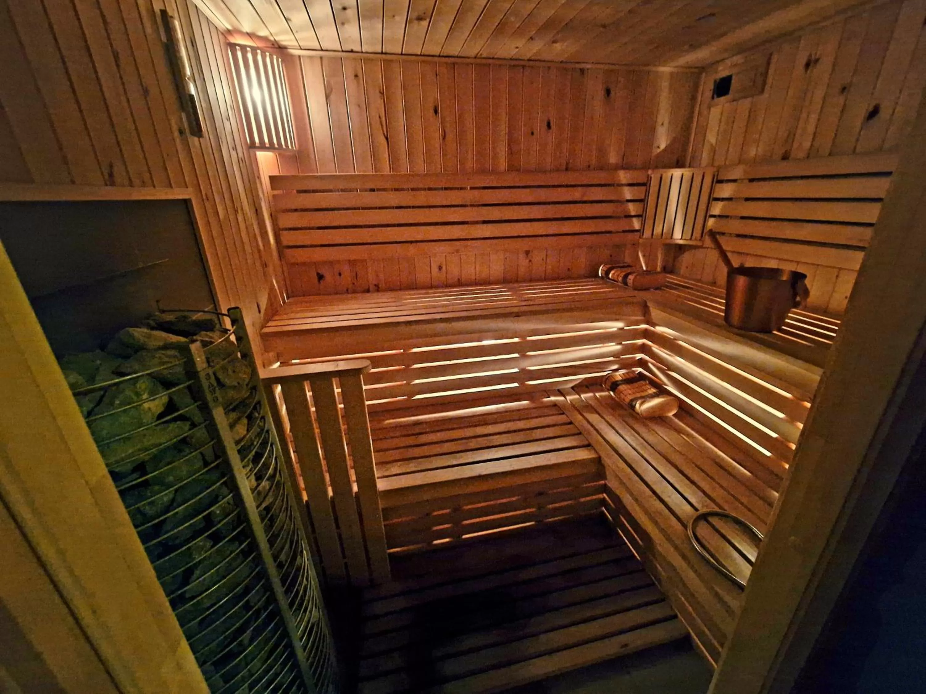Sauna in KALIDA Rooms for rent