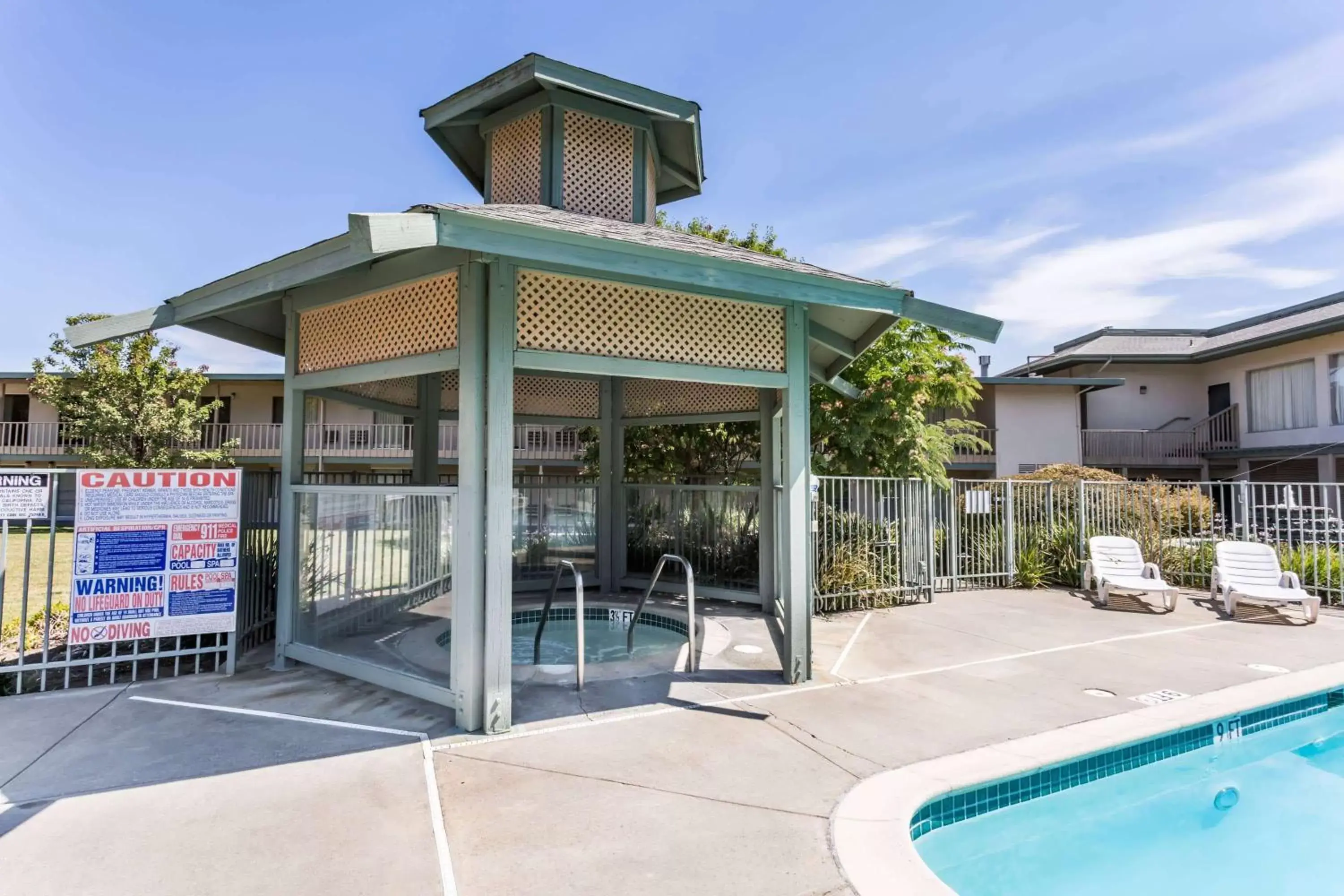 On site, Swimming Pool in Days Inn by Wyndham Novato/San Francisco