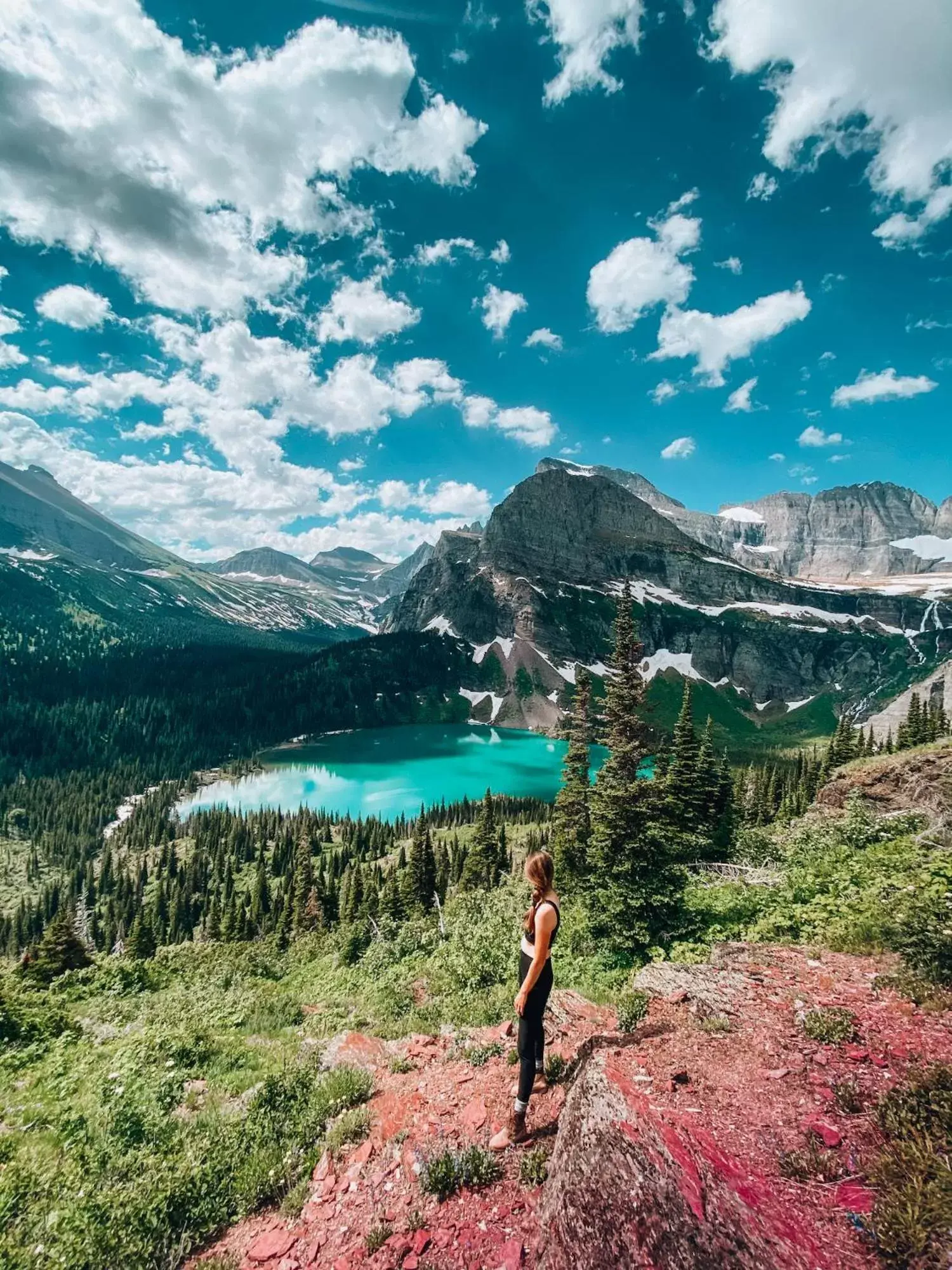 Hiking in Wander Camp Glacier