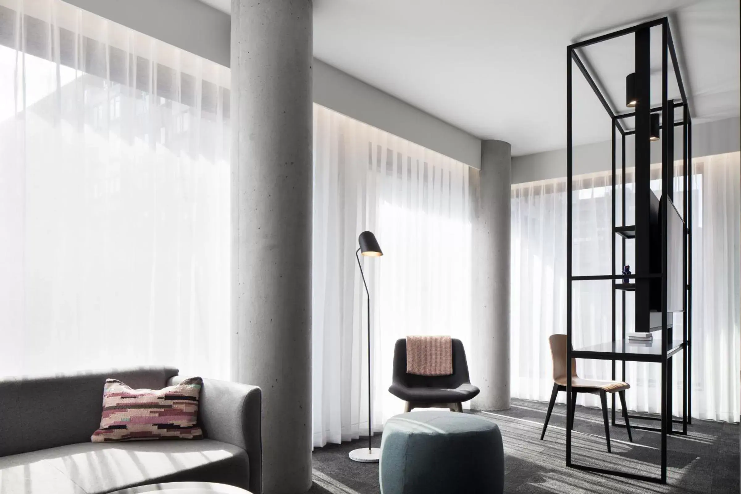 Living room in Hotel Monville Living room in Hotel Monville